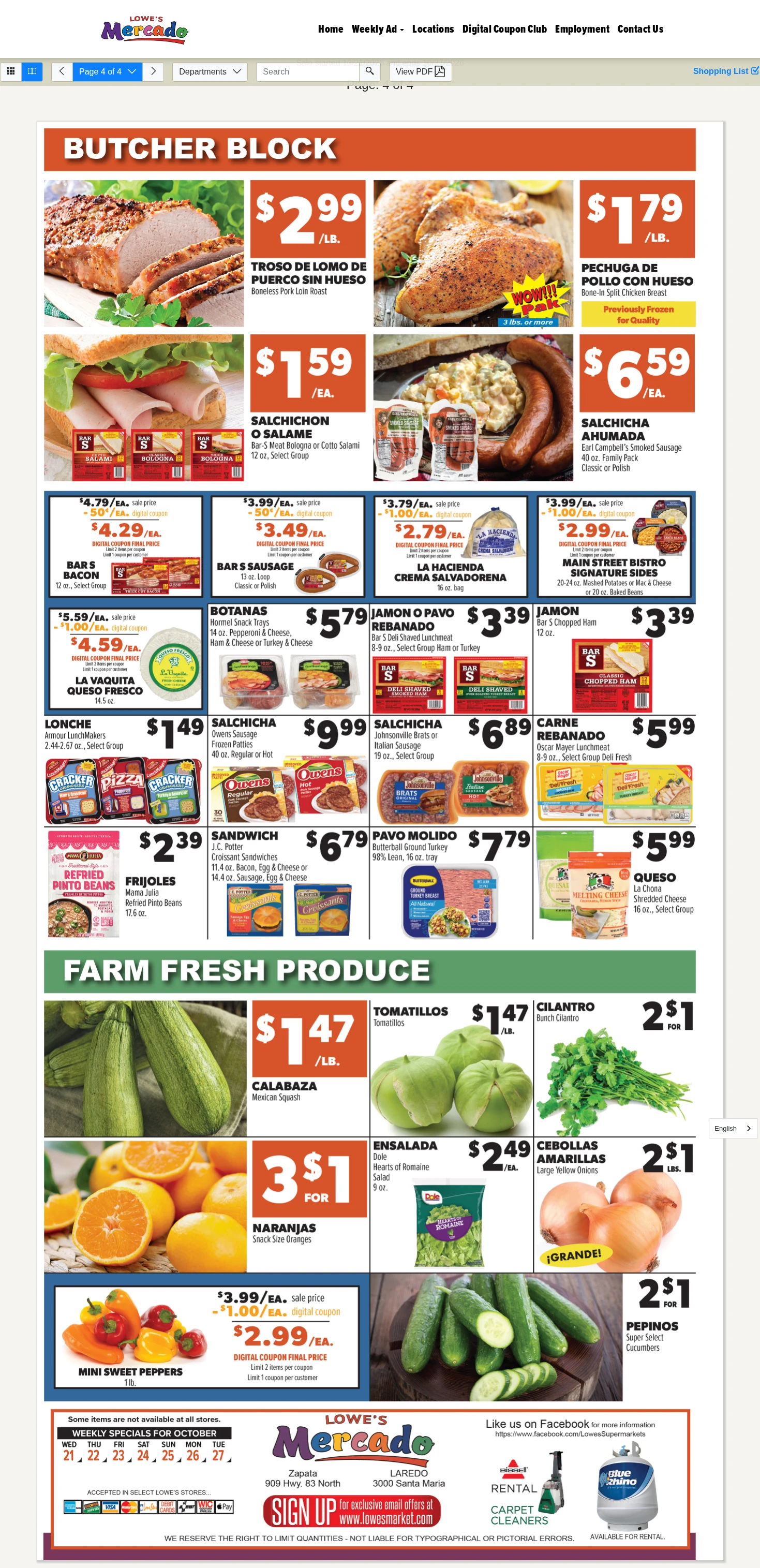 Lowe's Mercado Weekly Specials - Page 4