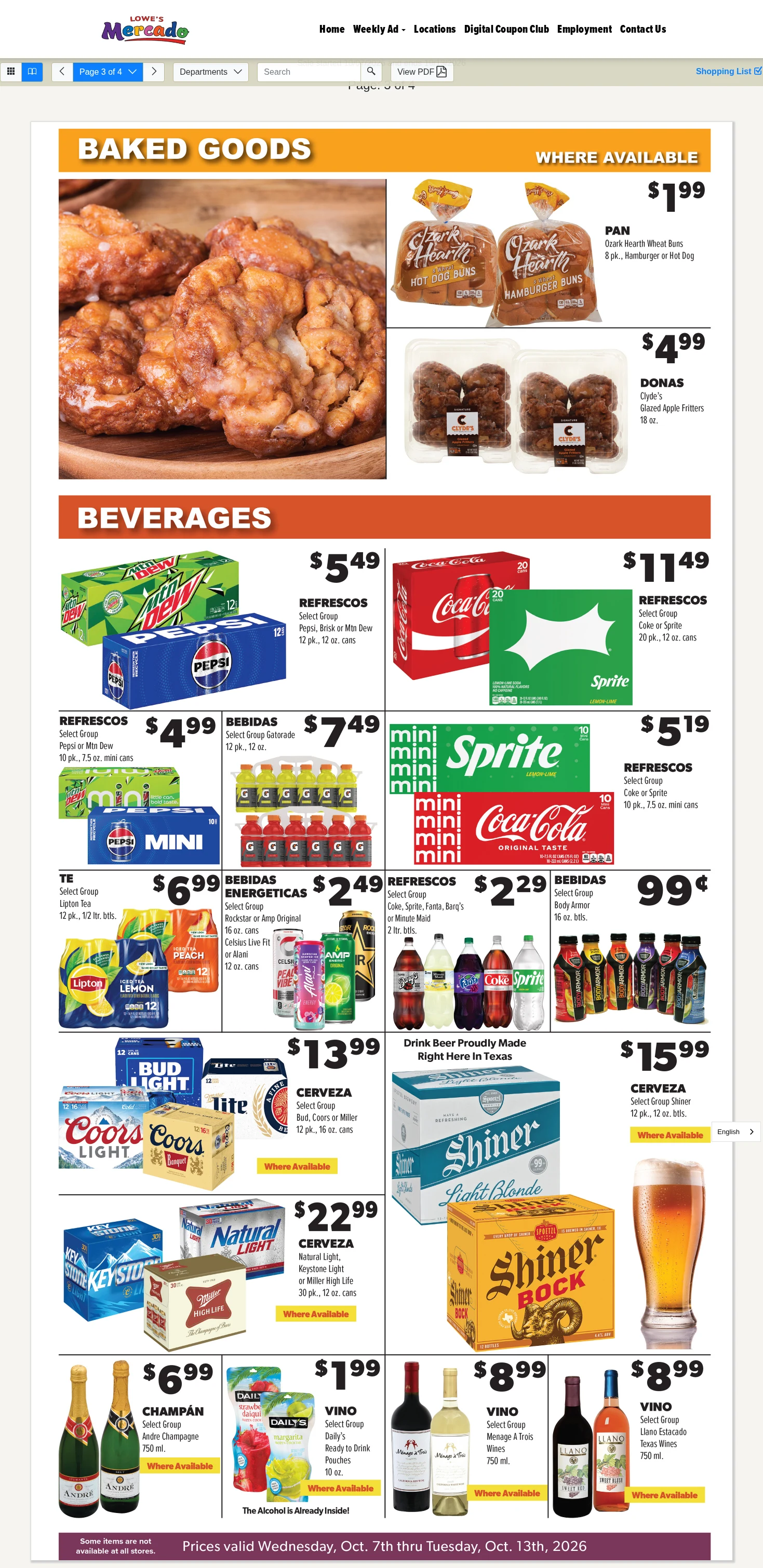 Lowe's Mercado Weekly Specials - Page 3