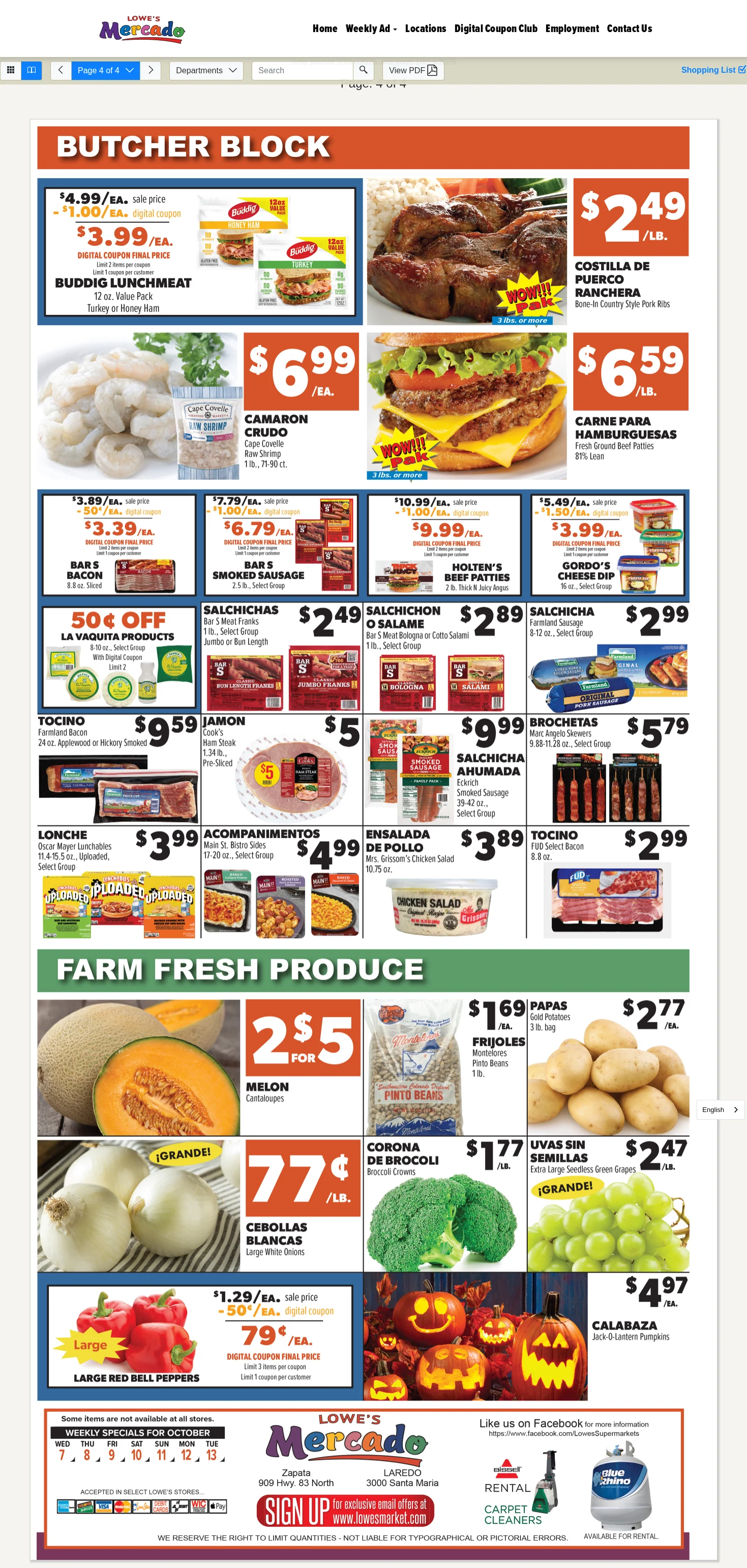 Lowe's Mercado Weekly Specials - Page 4