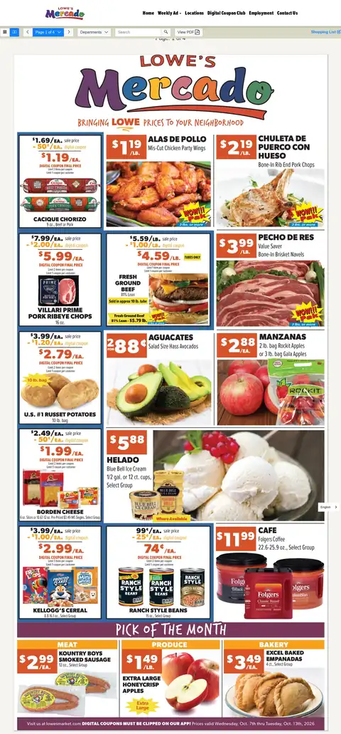 Weekly Specials