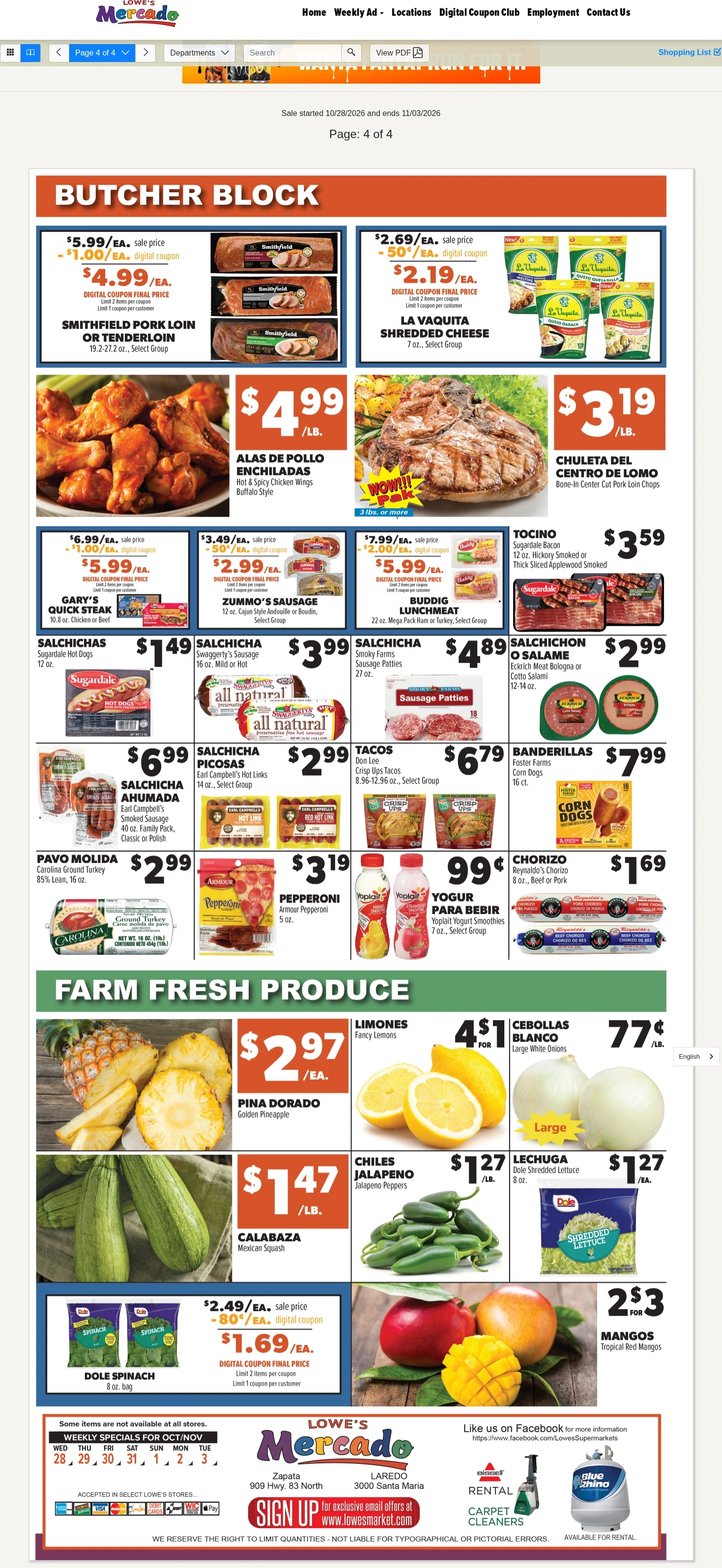 Lowe's Mercado Weekly Specials - Page 4