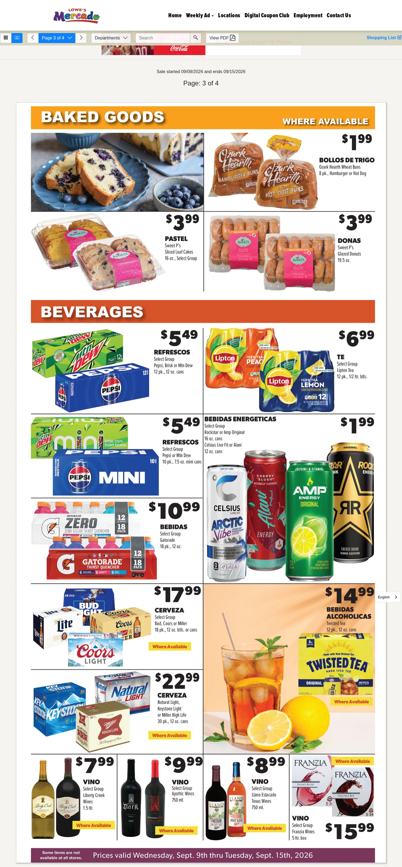 Lowe's Mercado Weekly Specials - Page 3