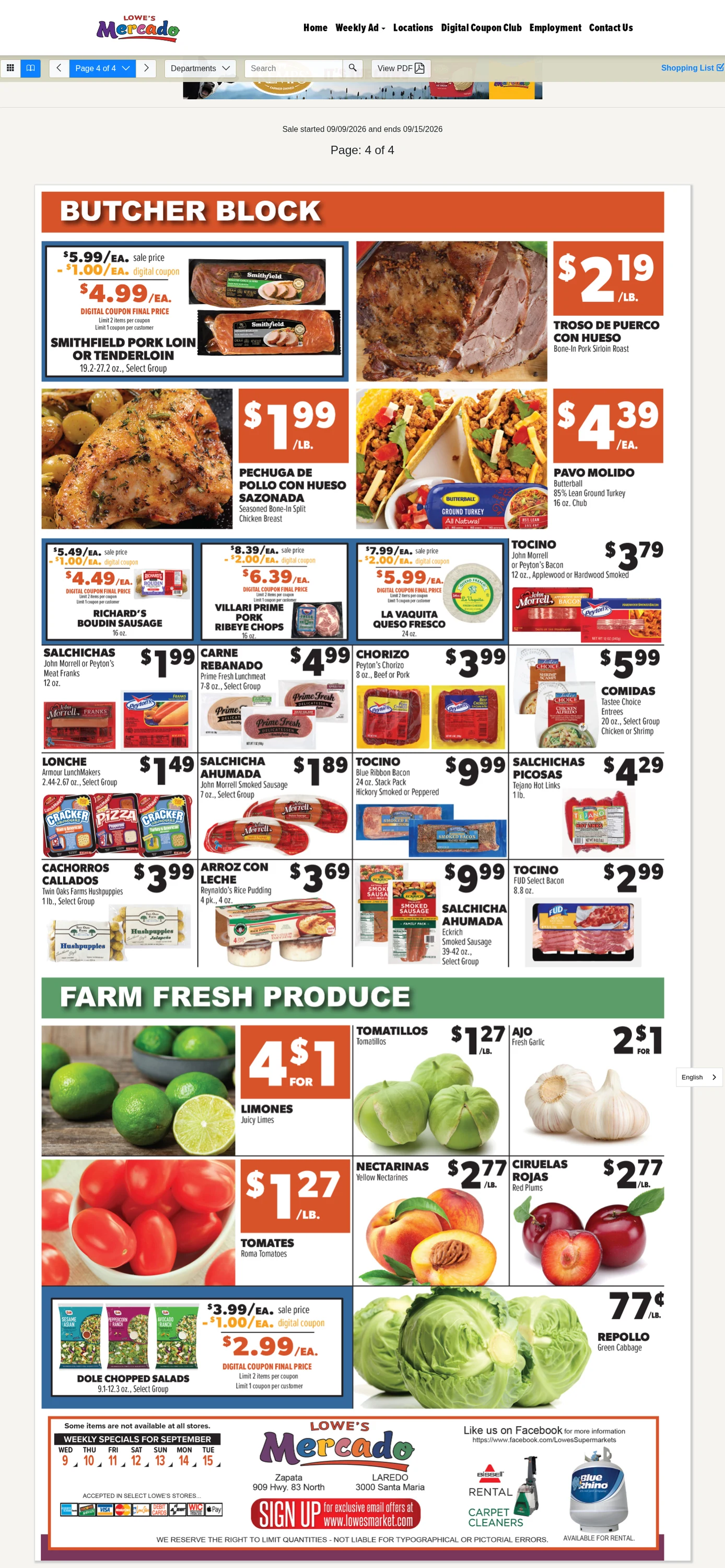 Lowe's Mercado Weekly Specials - Page 4