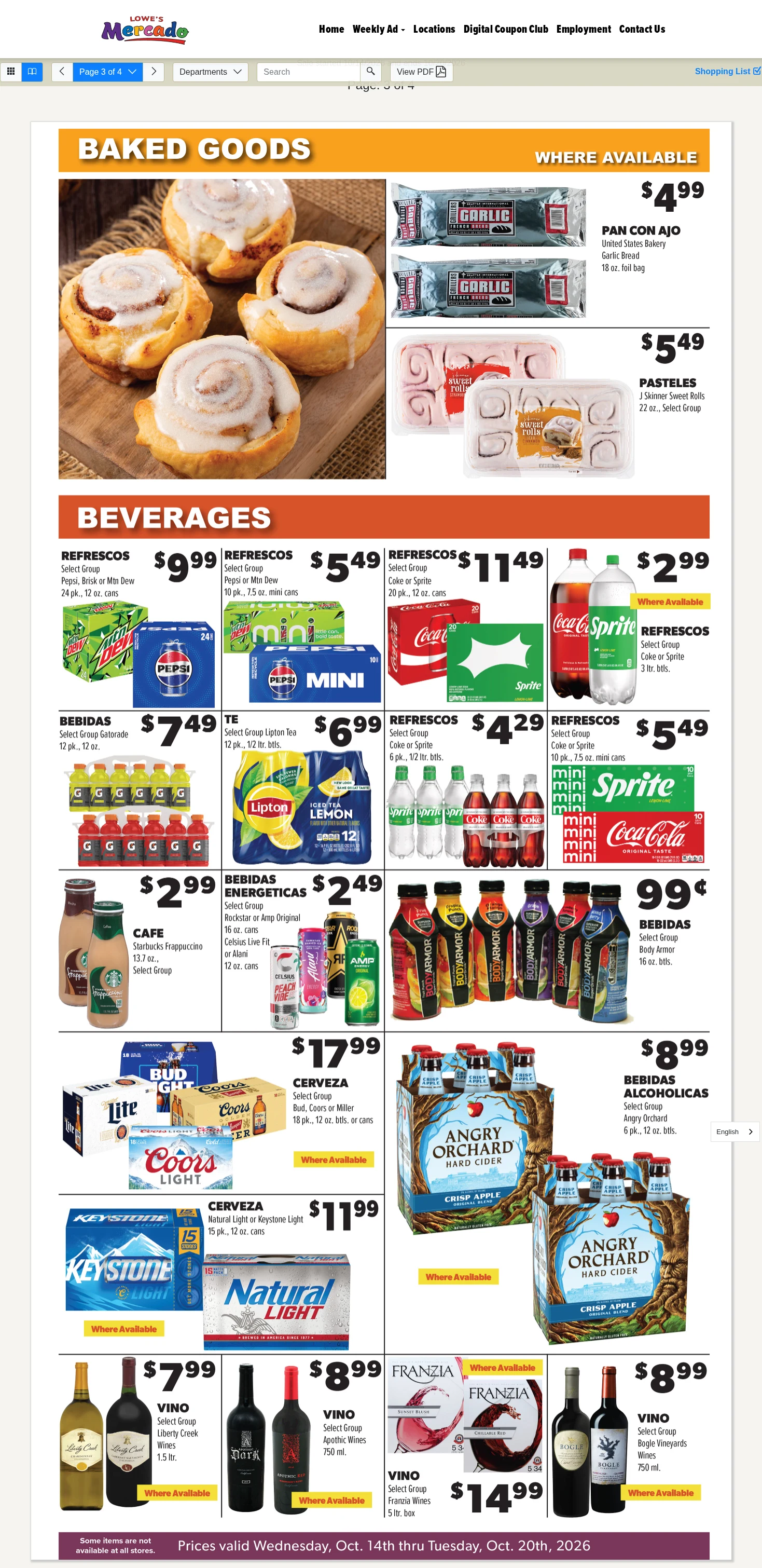Lowe's Mercado Weekly Specials - Page 3