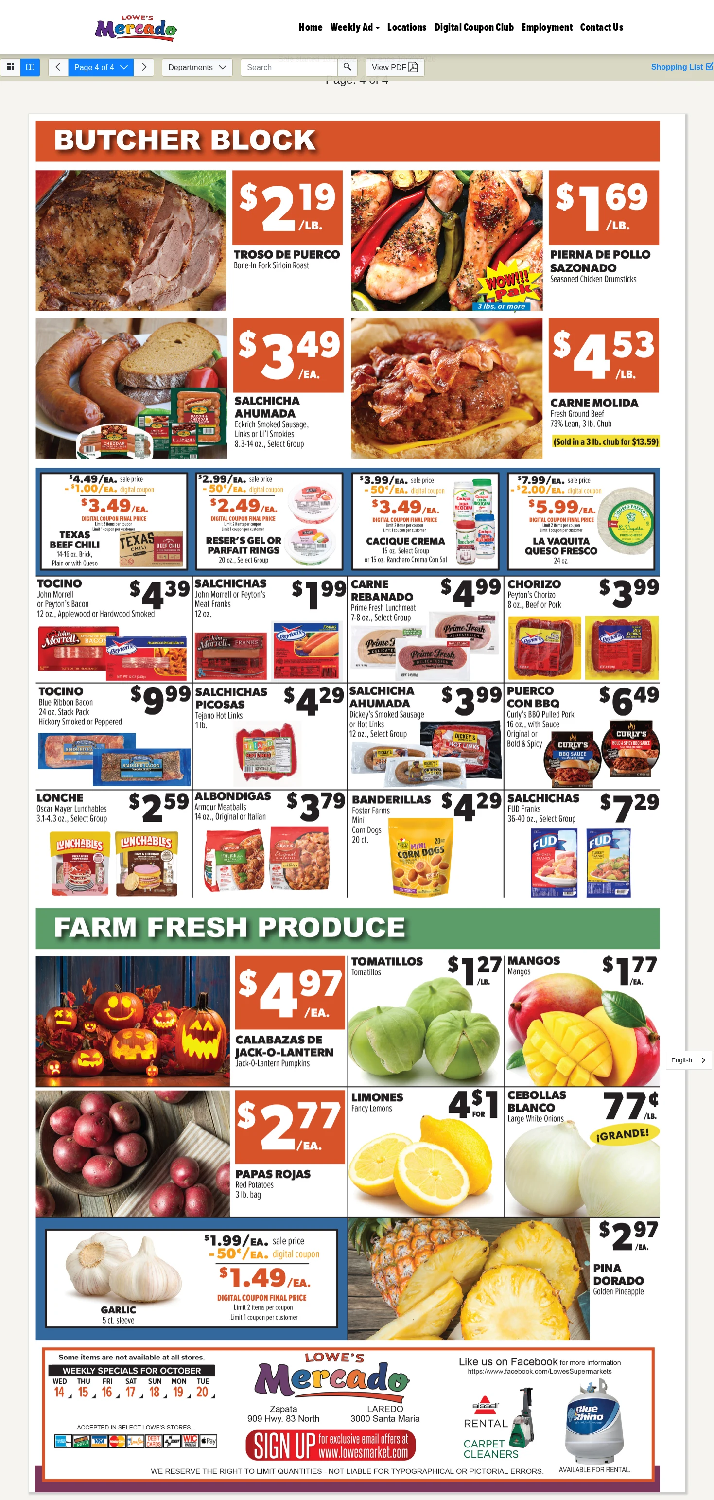 Lowe's Mercado Weekly Specials - Page 4