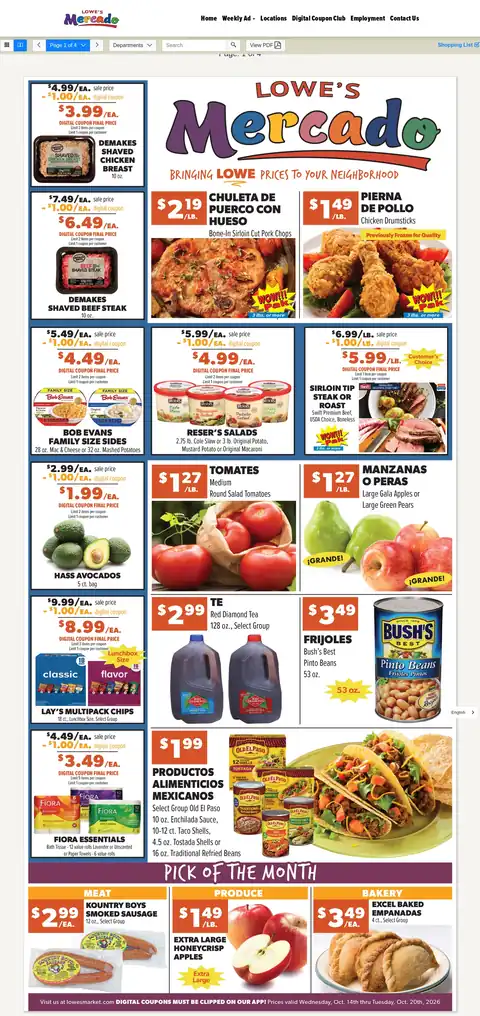 Weekly Specials