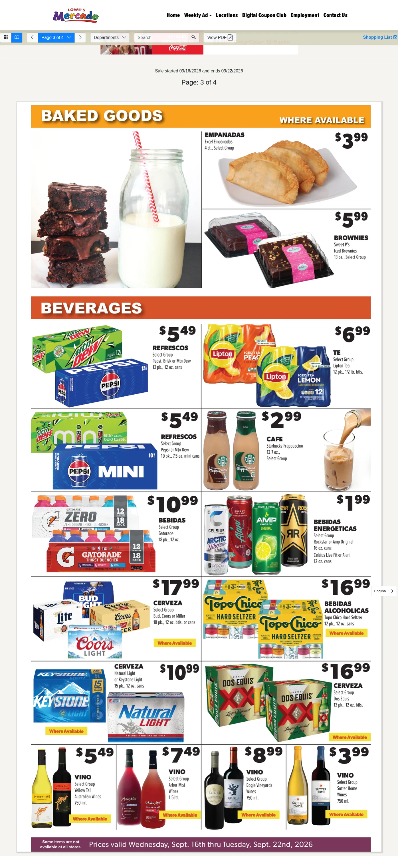 Lowe's Mercado Weekly Specials - Page 3