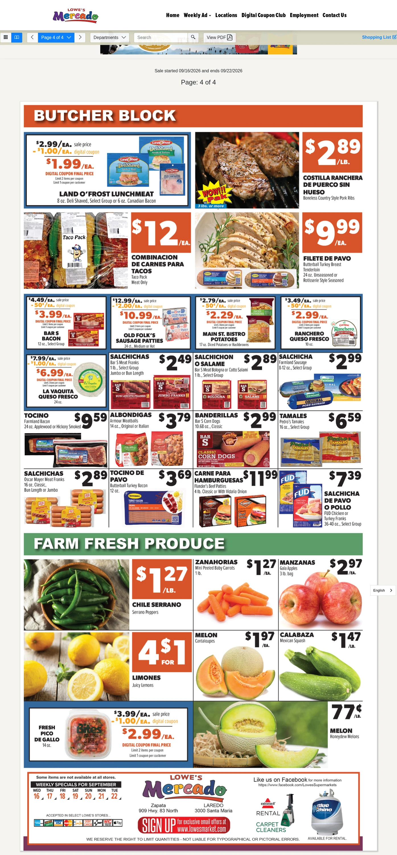 Lowe's Mercado Weekly Specials - Page 4