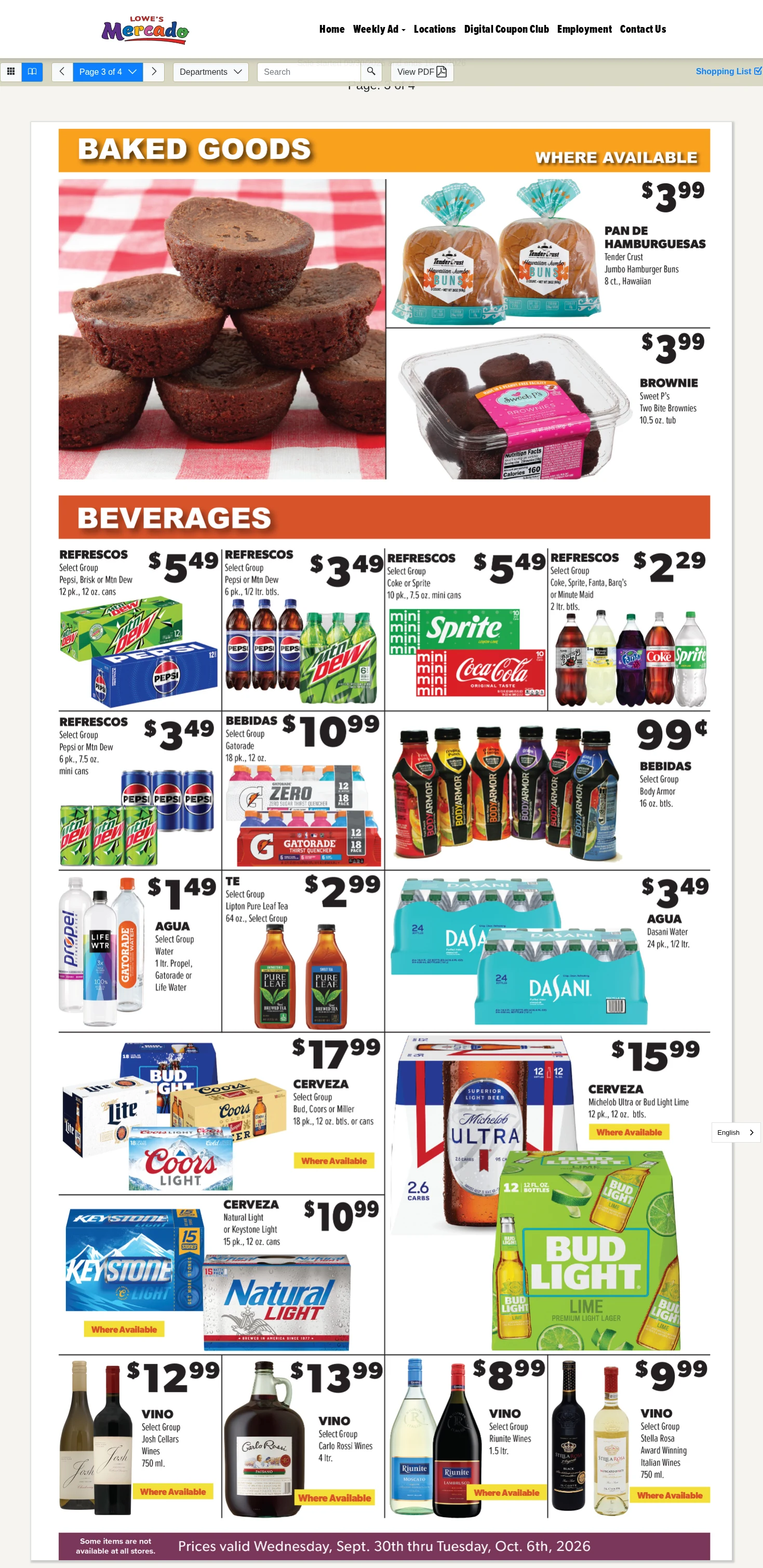 Lowe's Mercado Weekly Specials - Page 3