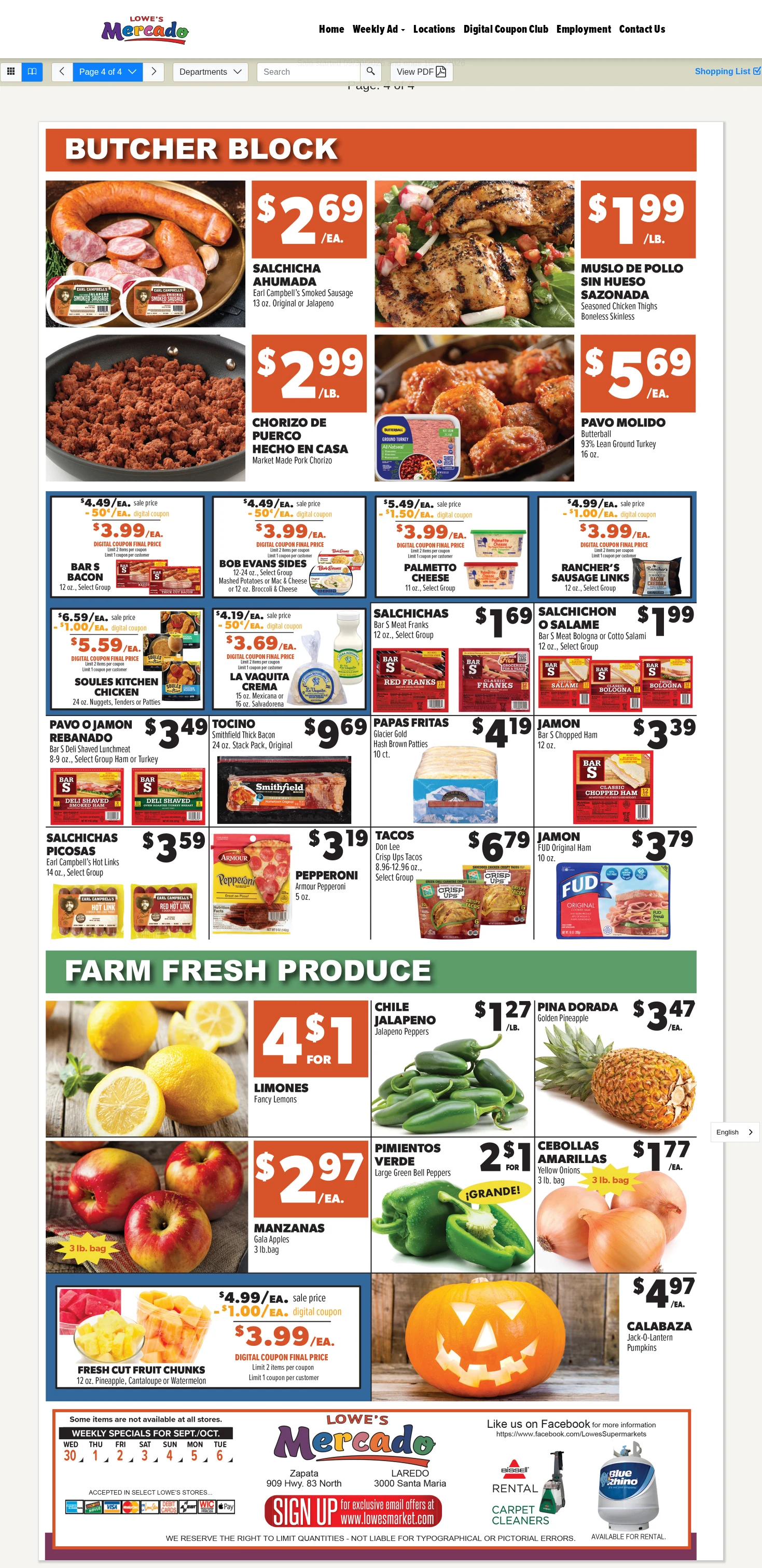 Lowe's Mercado Weekly Specials - Page 4