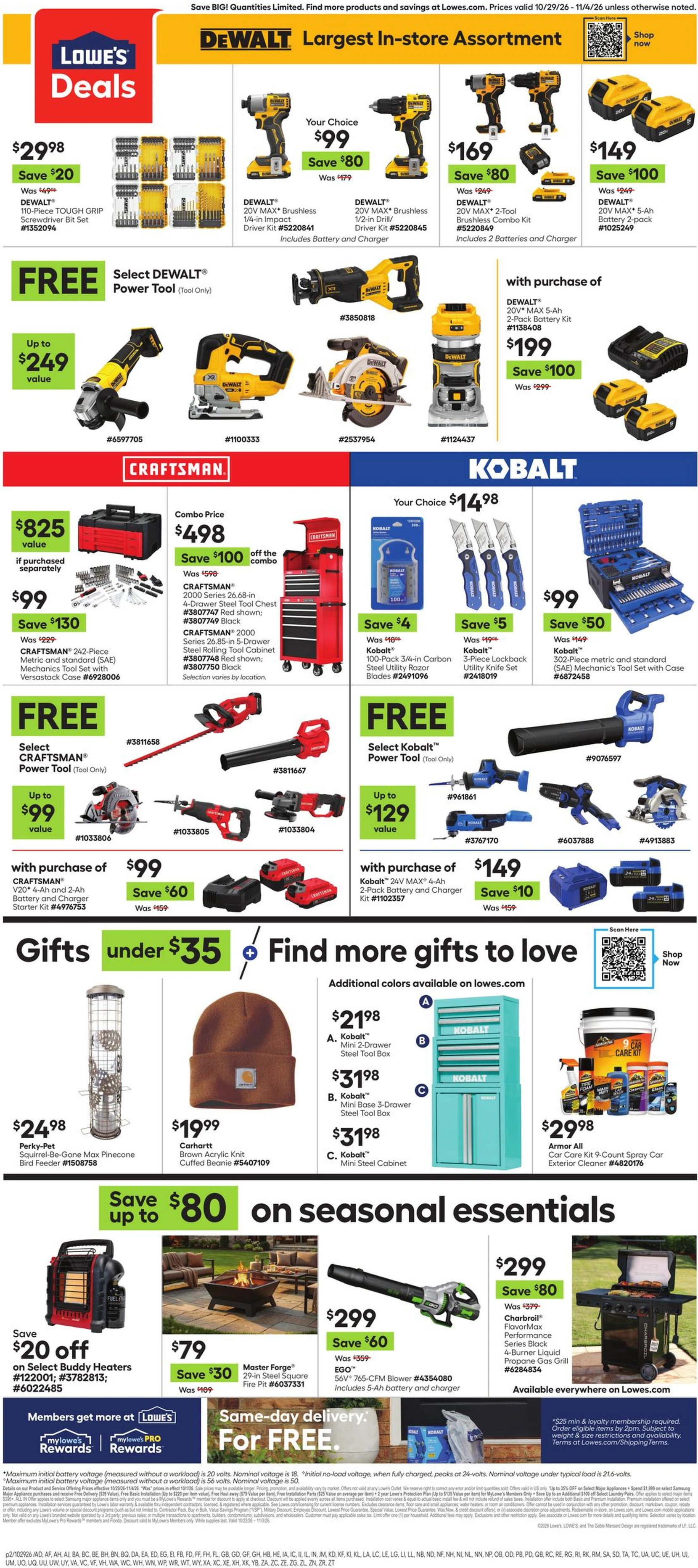 Lowes Weekly Ad - Page 2