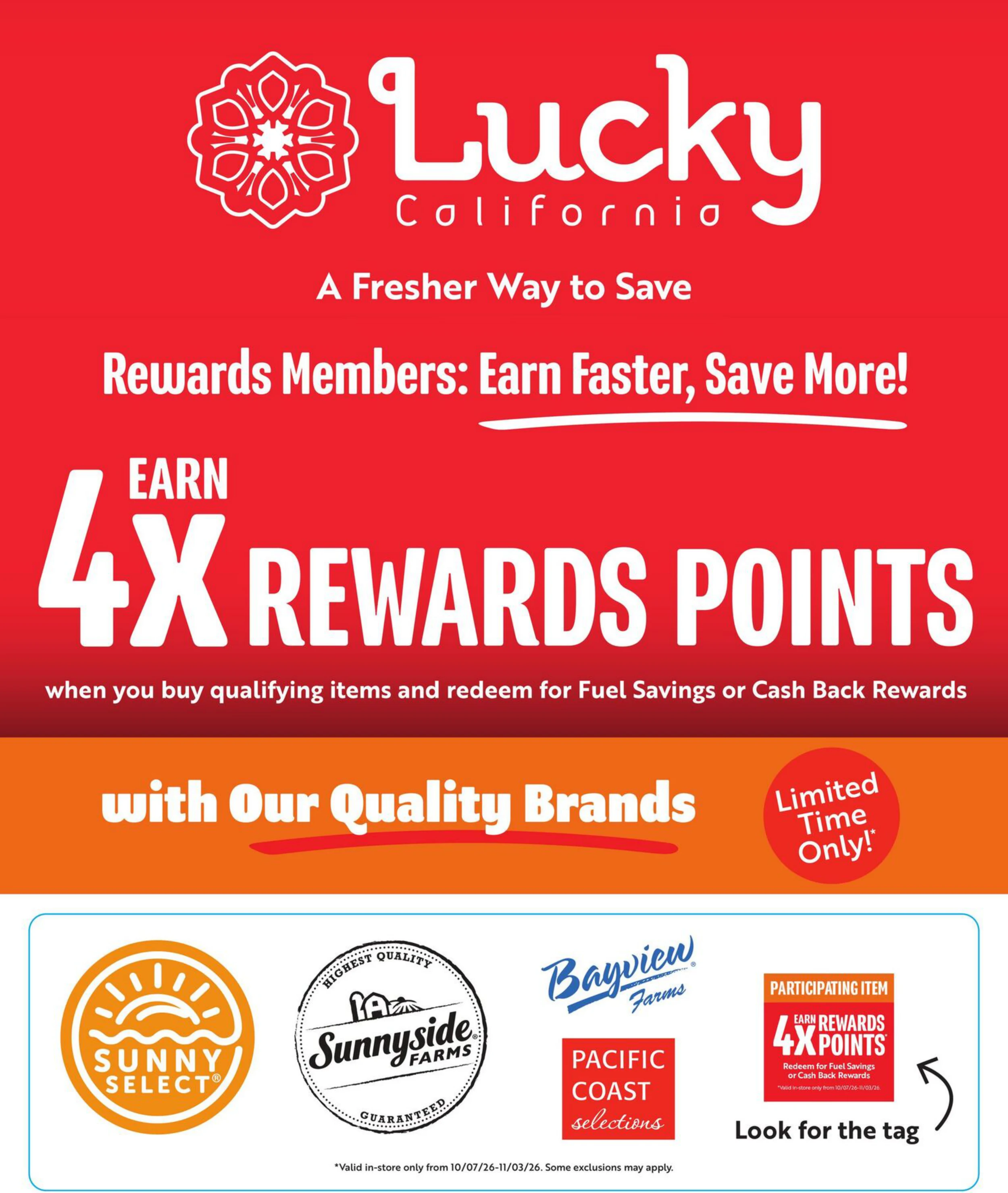 Lucky California Save Even More - Page 1