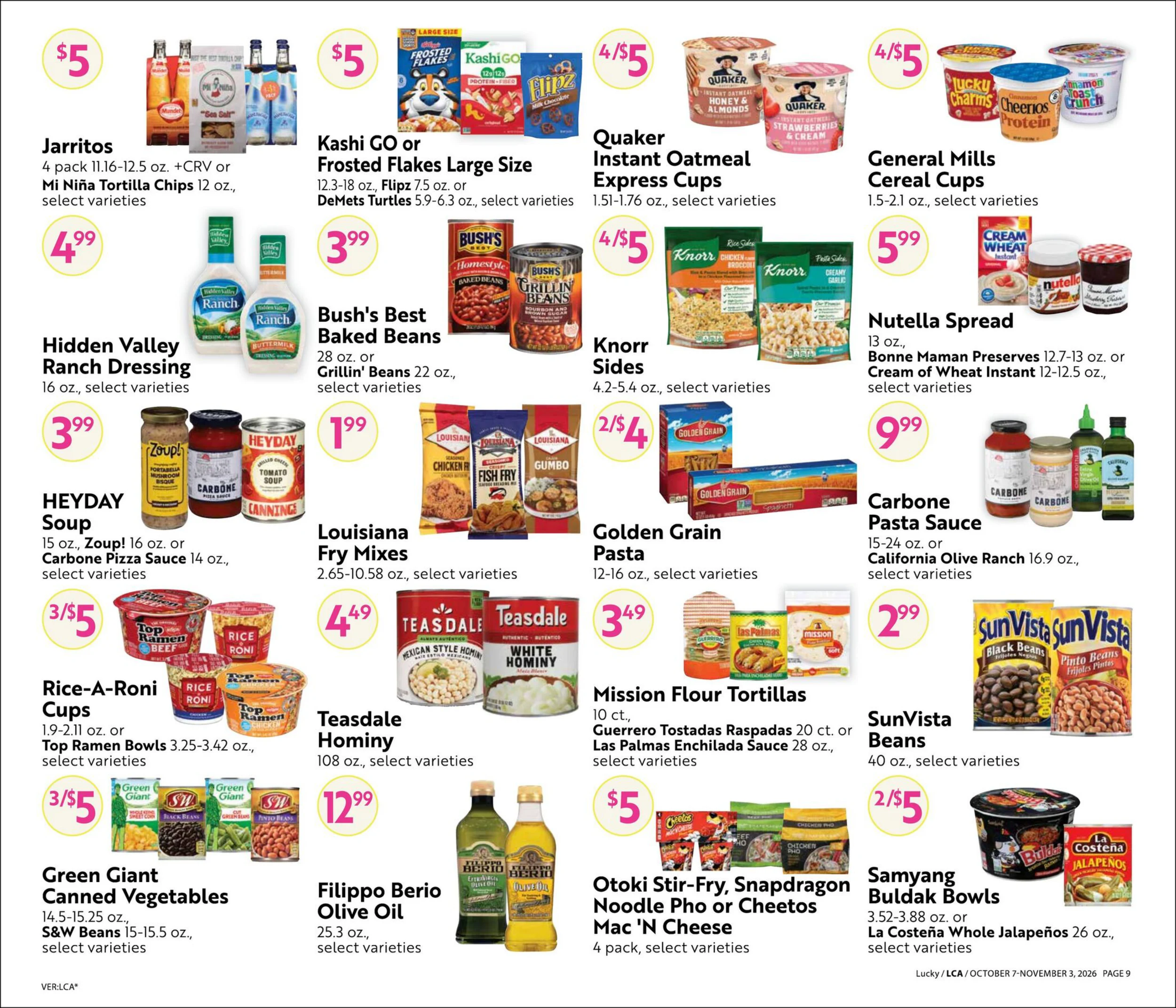 Lucky California Online Savings Guide - Page 9