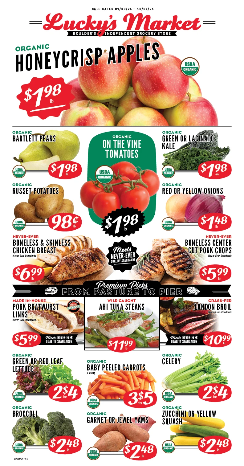 Lucky's Market Lucky's Market Sales Flyer - Page 1