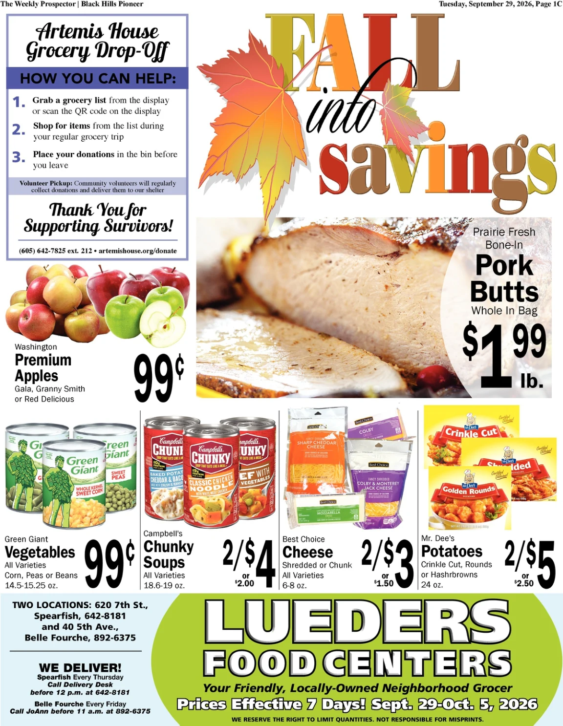 Lueders Food Centers Lueders Food Centers - Page 1