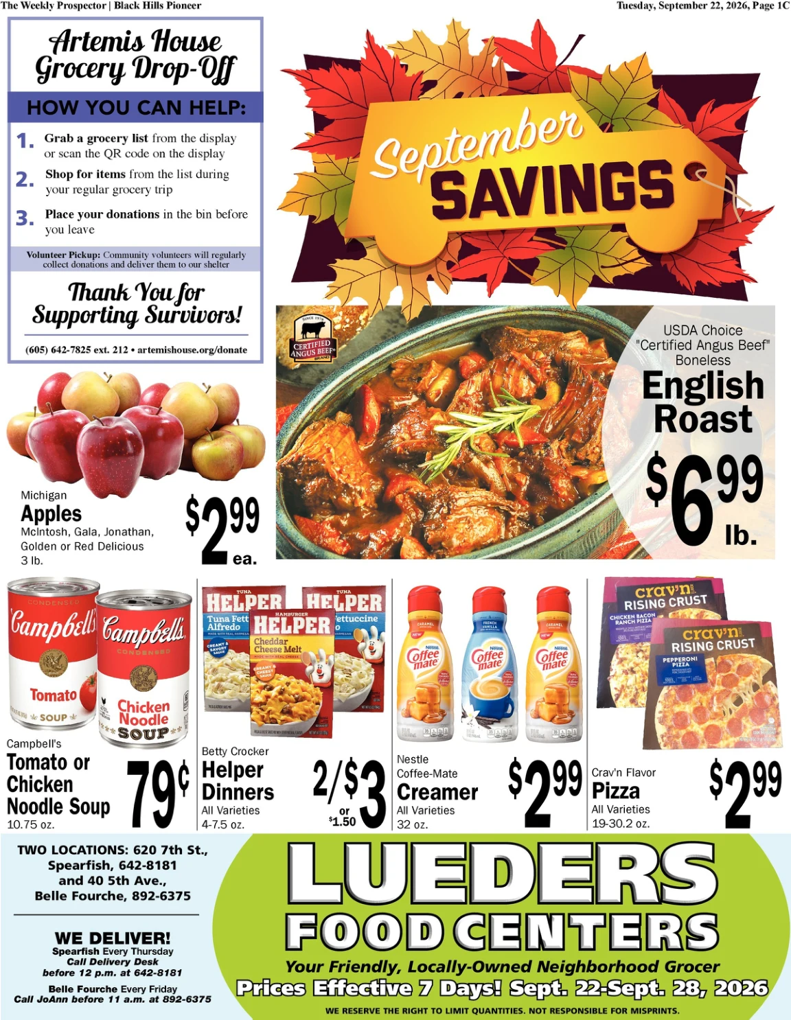 Lueders Food Centers Lueders Food Centers - Page 1