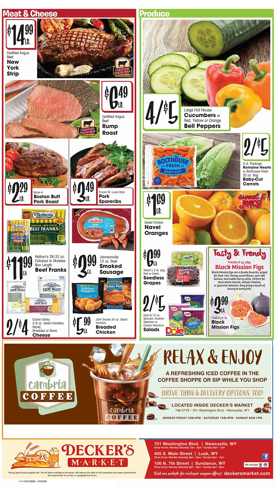 Lusk Decker's Market Weekly Specials - Page 4