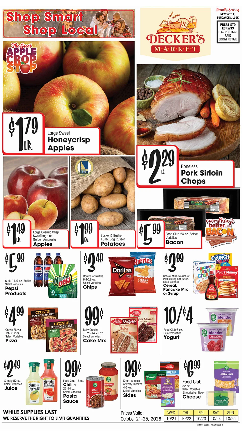 Lusk Decker's Market Weekly Specials - Page 1