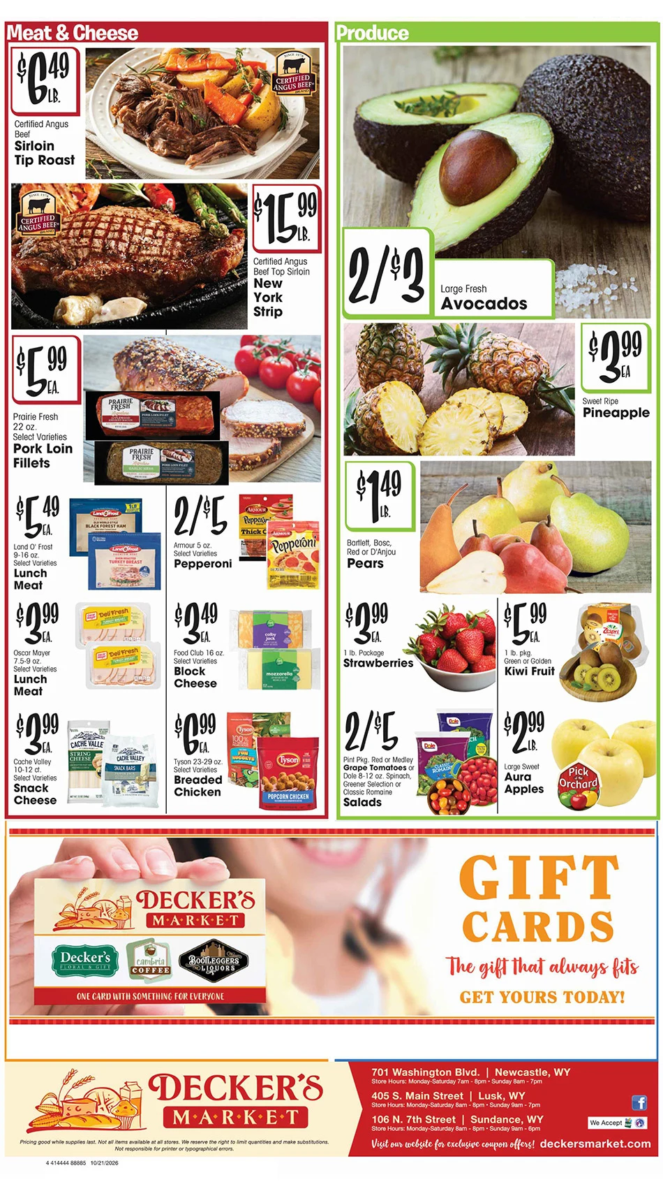 Lusk Decker's Market Weekly Specials - Page 4