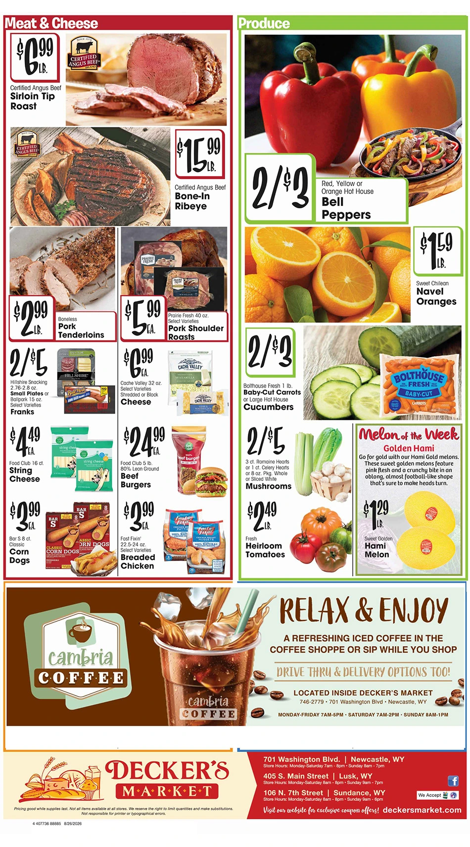 Lusk Decker's Market Weekly Specials - Page 4