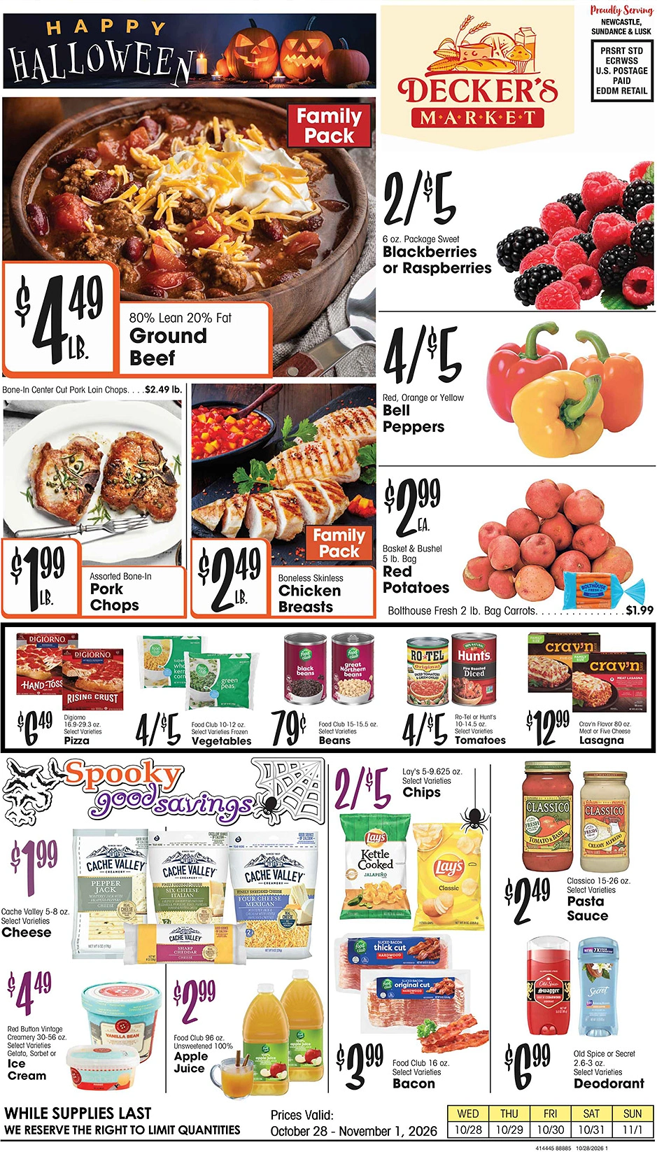 Lusk Decker's Market Weekly Specials - Page 1