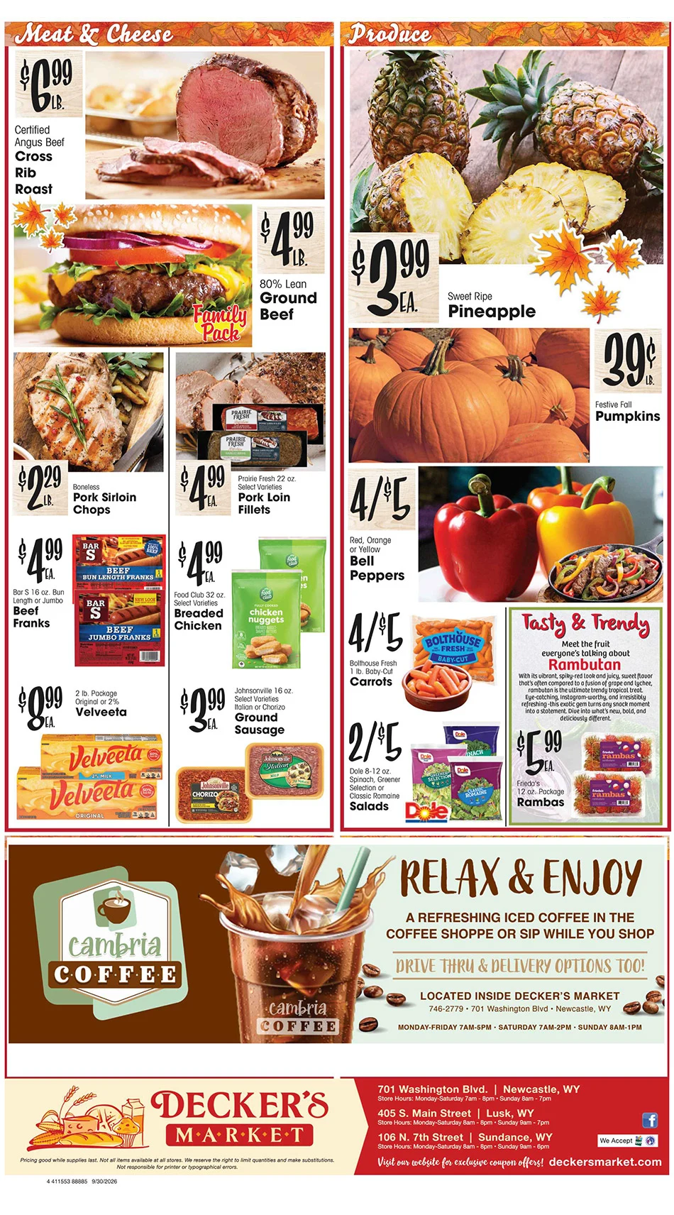 Lusk Decker's Market Weekly Specials - Page 4