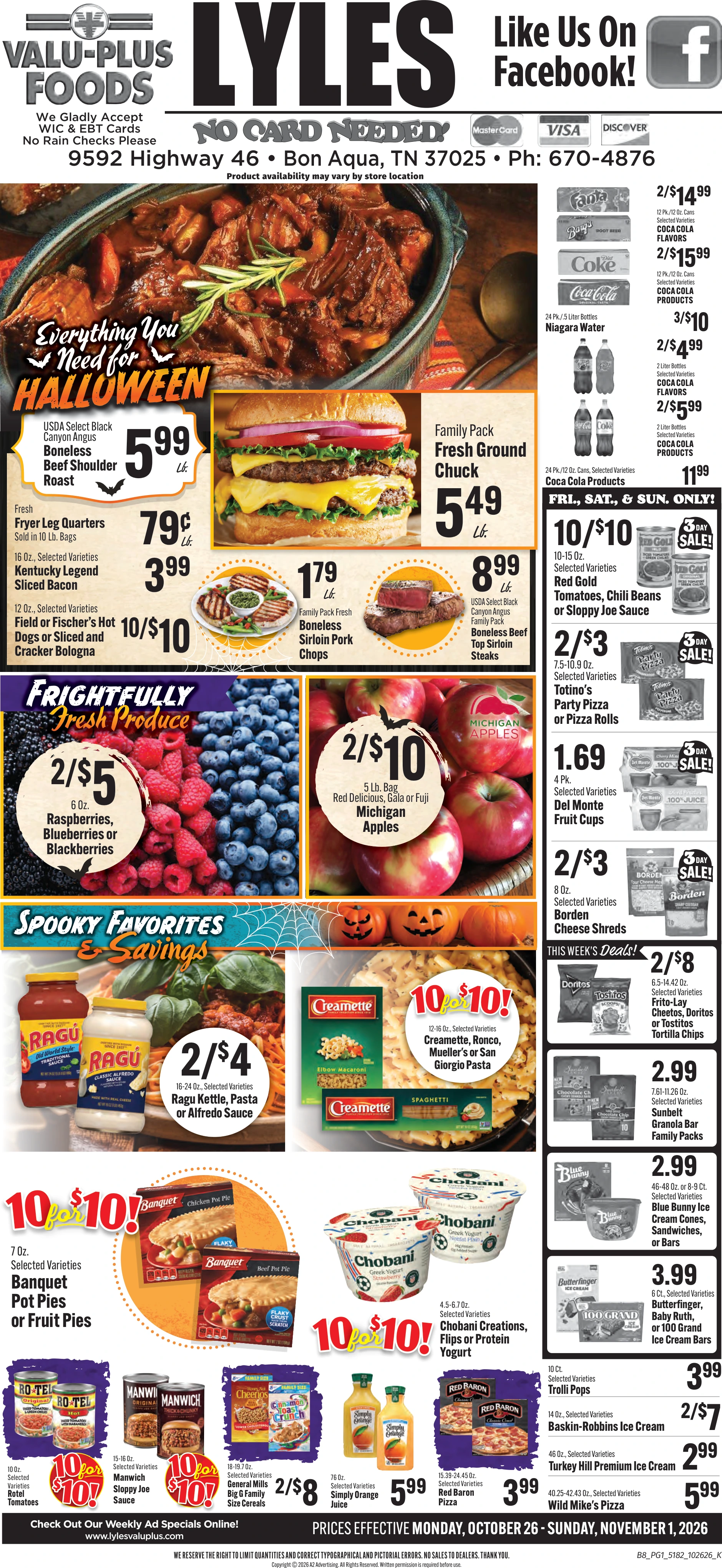 Lyles Valu Plus Lyles Valu Plus - Page 1