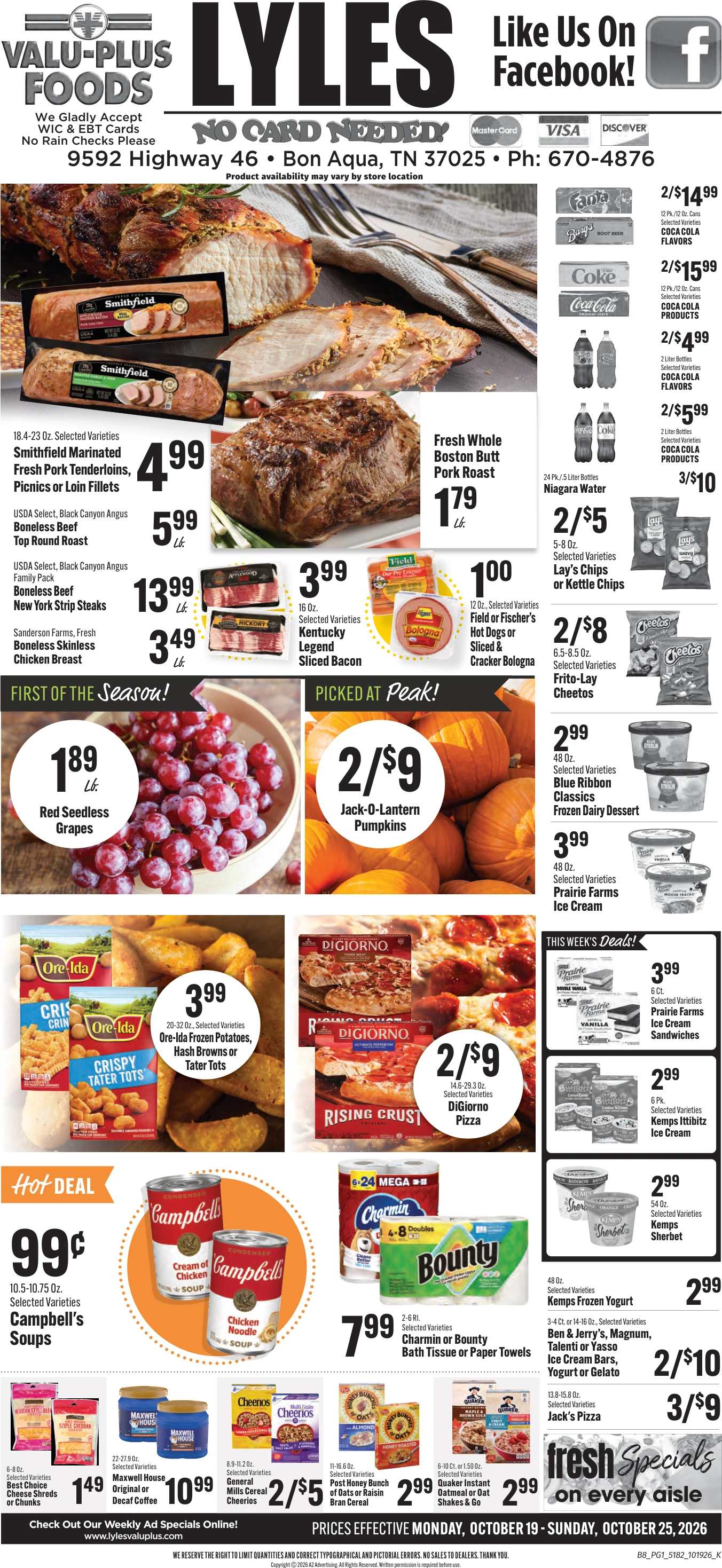 Lyles Valu Plus Lyles Valu Plus - Page 1