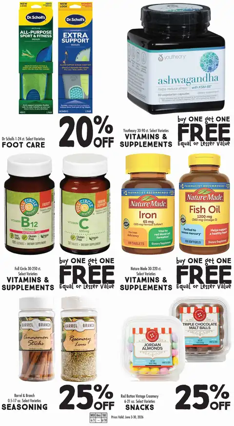 June BOGO Flyer 06/03/2026