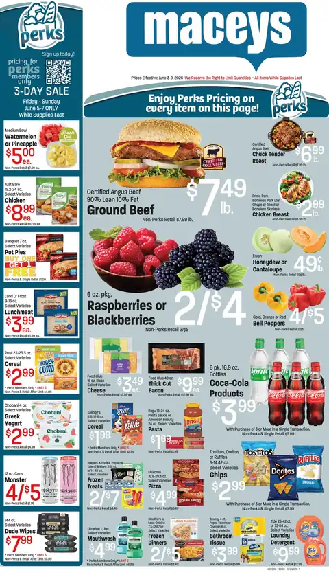 Maceys Weekly Ad June 3-9, 2026