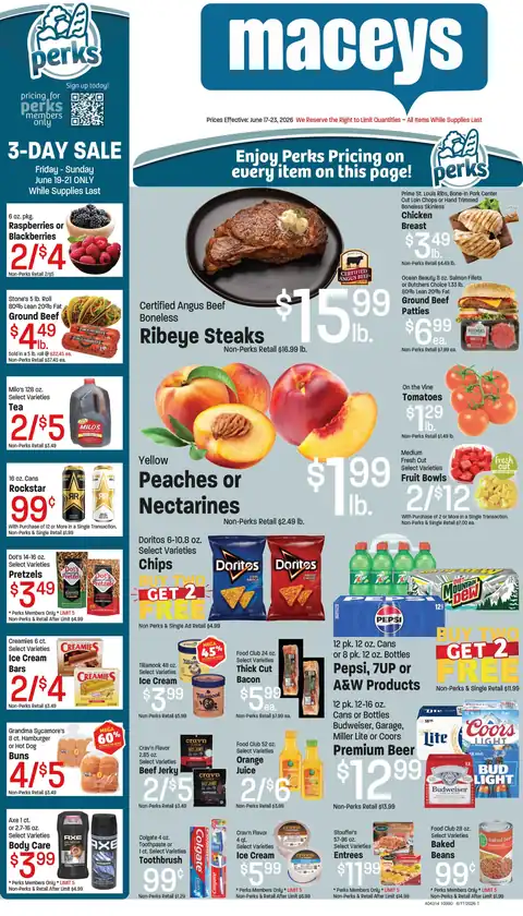 Maceys Weekly Ad June 17-23, 2026