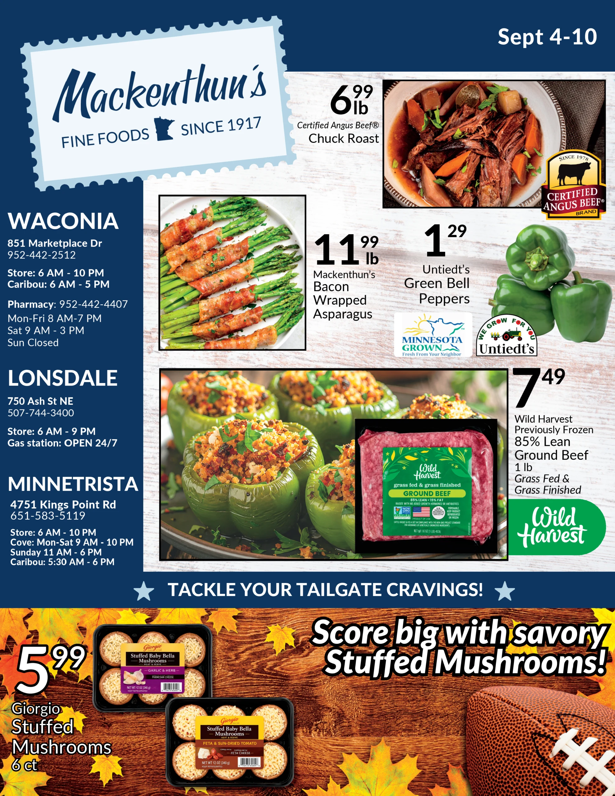 Mackenthun's Fine Foods Mackenthun's Fine Foods Weekly Ad - Page 1