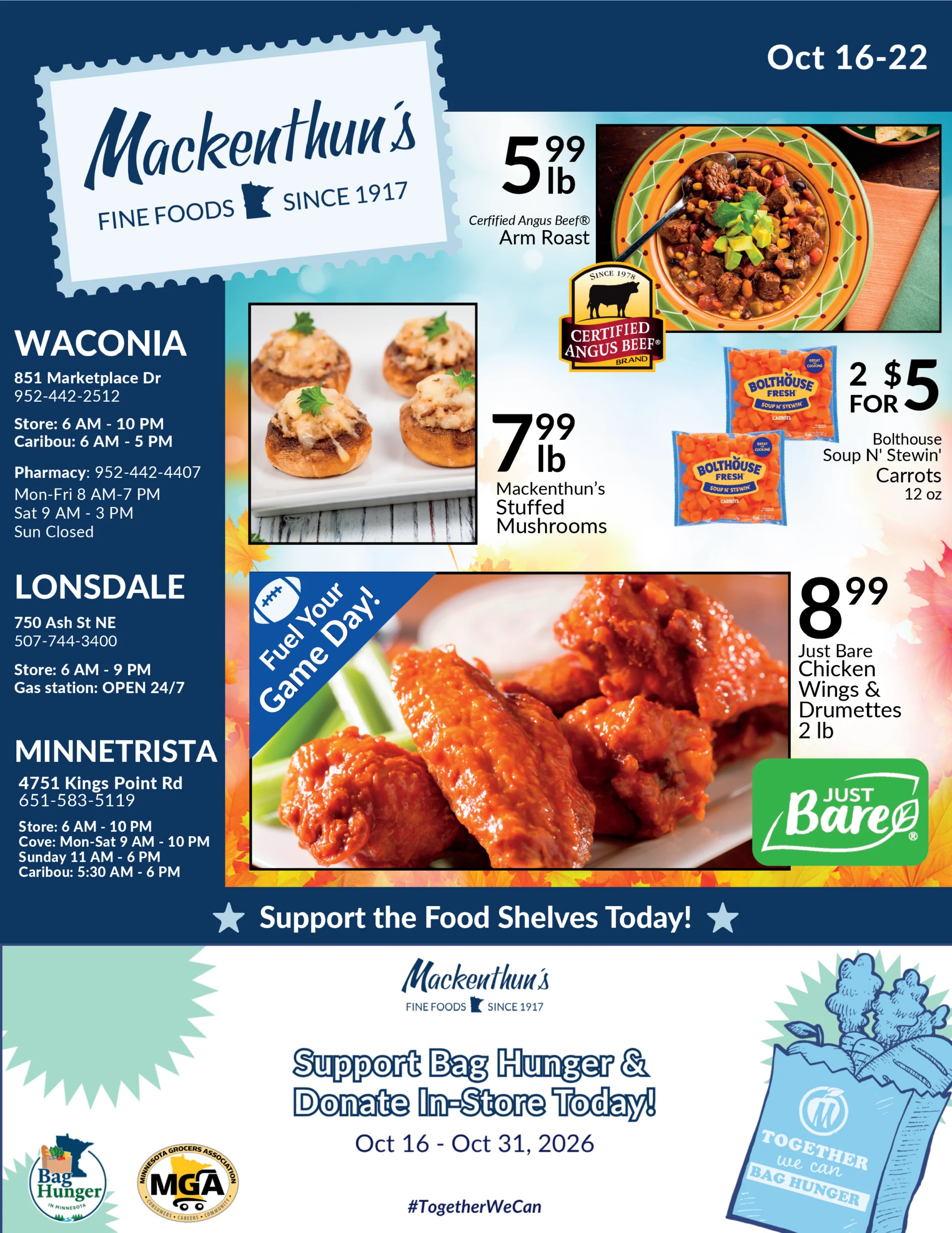 Mackenthun's Fine Foods Mackenthun's Fine Foods Weekly Ad - Page 1