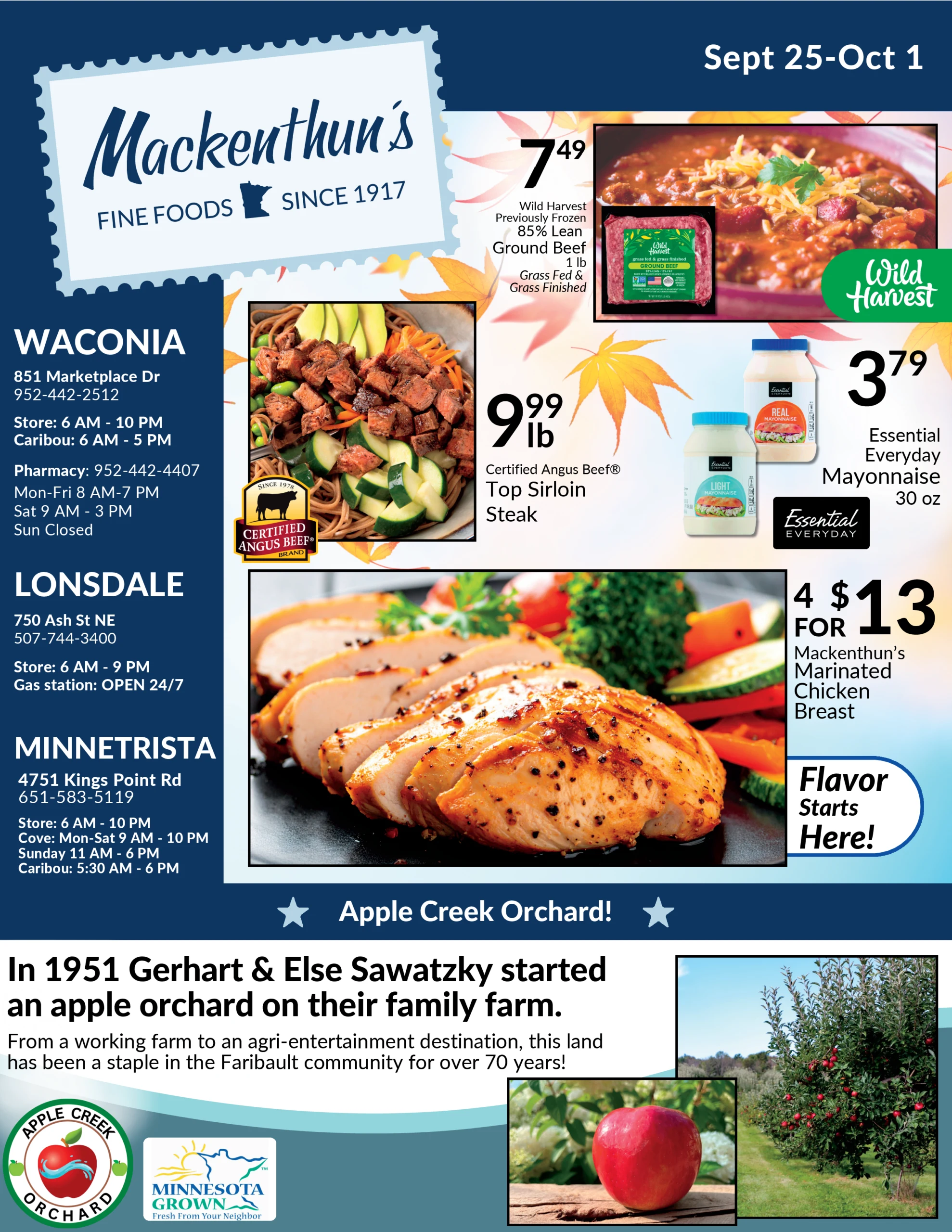Mackenthun's Fine Foods Mackenthun's Fine Foods Weekly Ad - Page 1