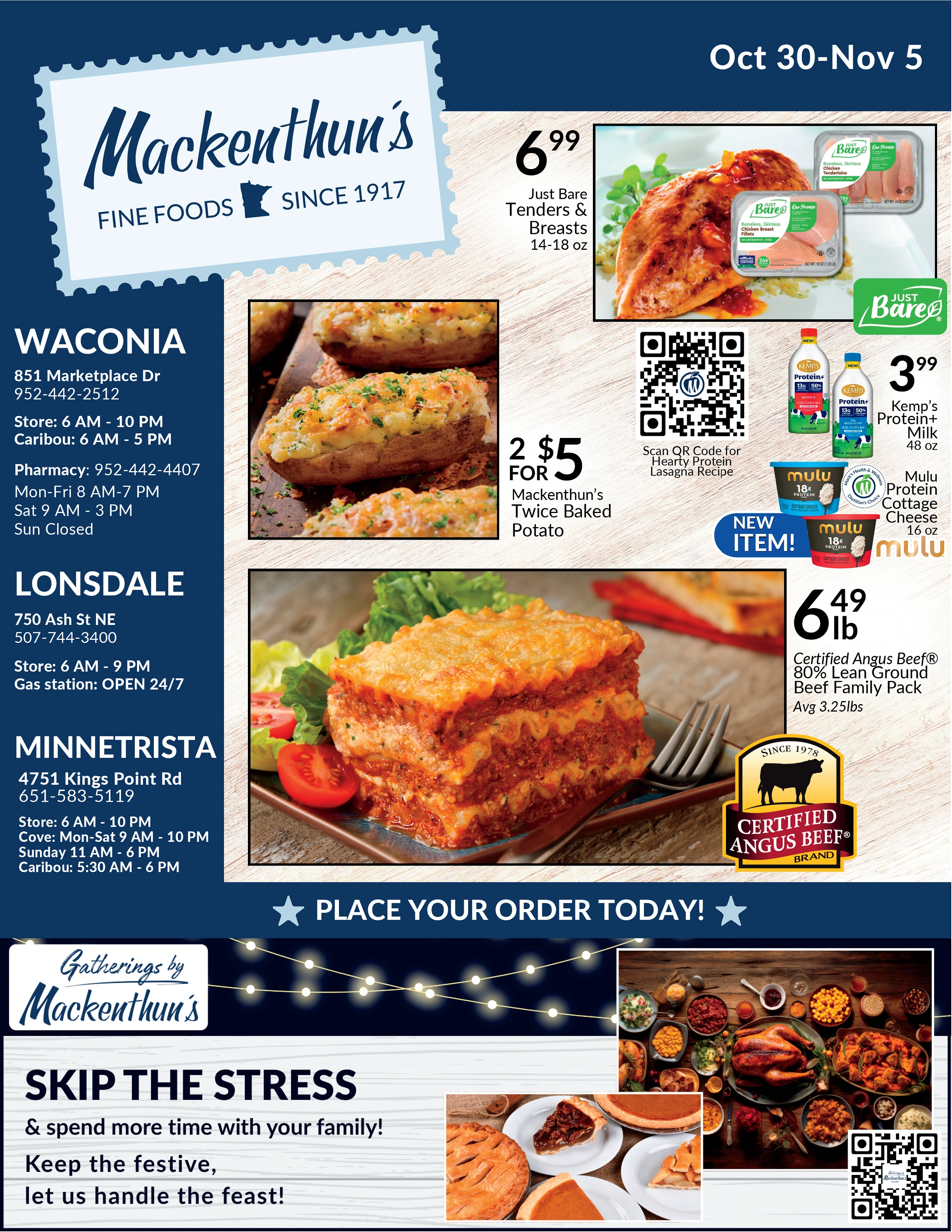 Mackenthun's Fine Foods Mackenthun's Fine Foods Weekly Ad - Page 1