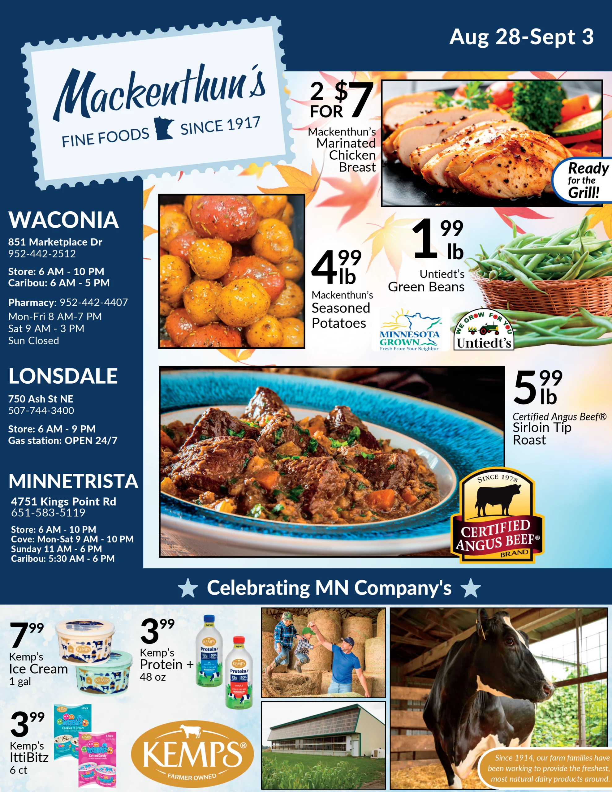 Mackenthun's Fine Foods Mackenthun's Fine Foods Weekly Ad - Page 1