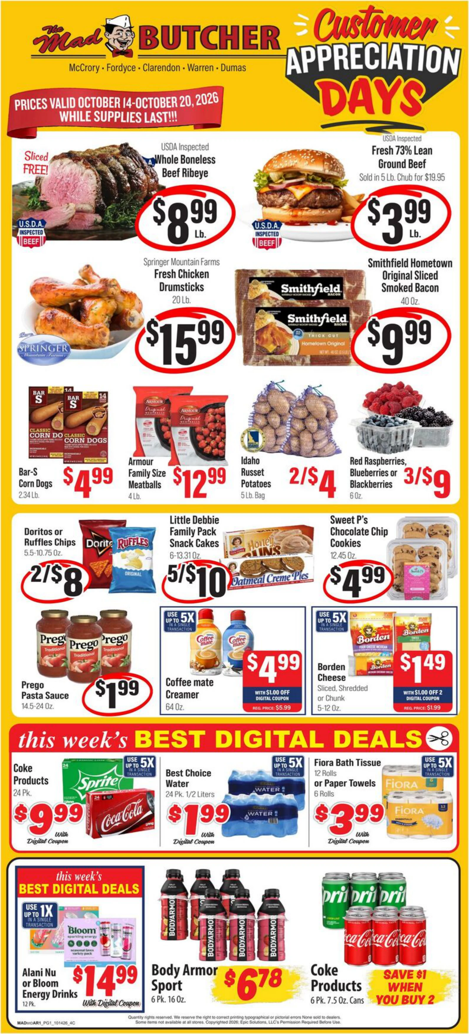 Mad Butcher Arkansas Weekly - Page 1