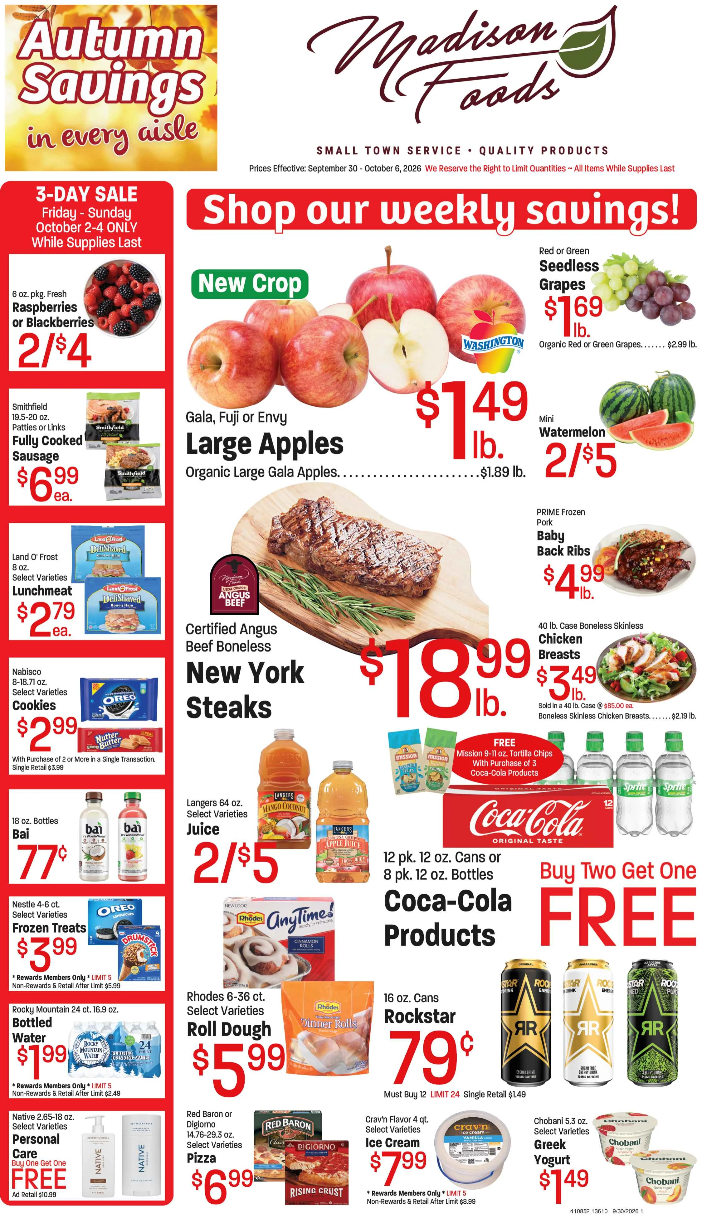 Madison Foods PAG AB 4pg Base1 - PAG AB CAB - September 30, 2026 - Page 1