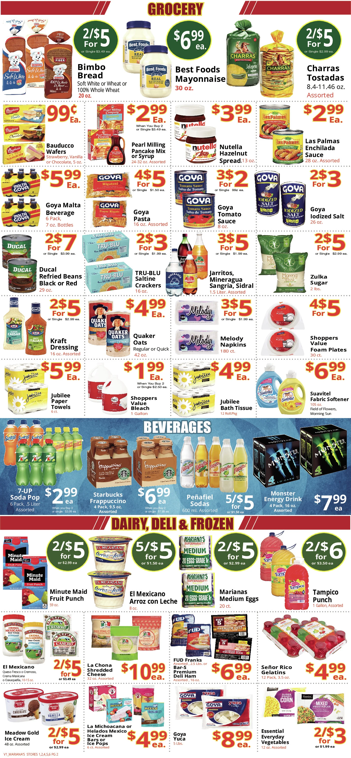 Marianas Weekly Specials | Previous Next - Page 2