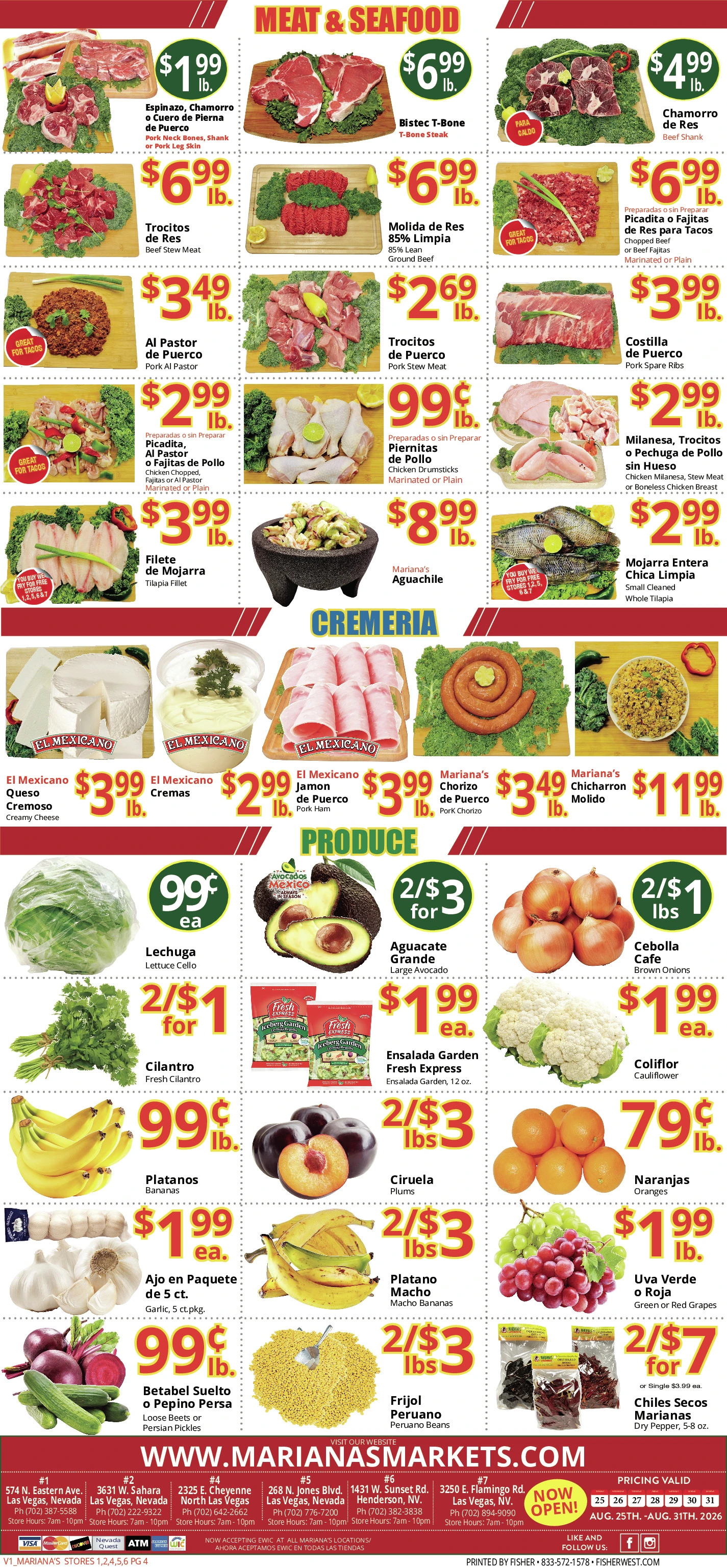 Marianas Weekly Specials | Previous Next - Page 4