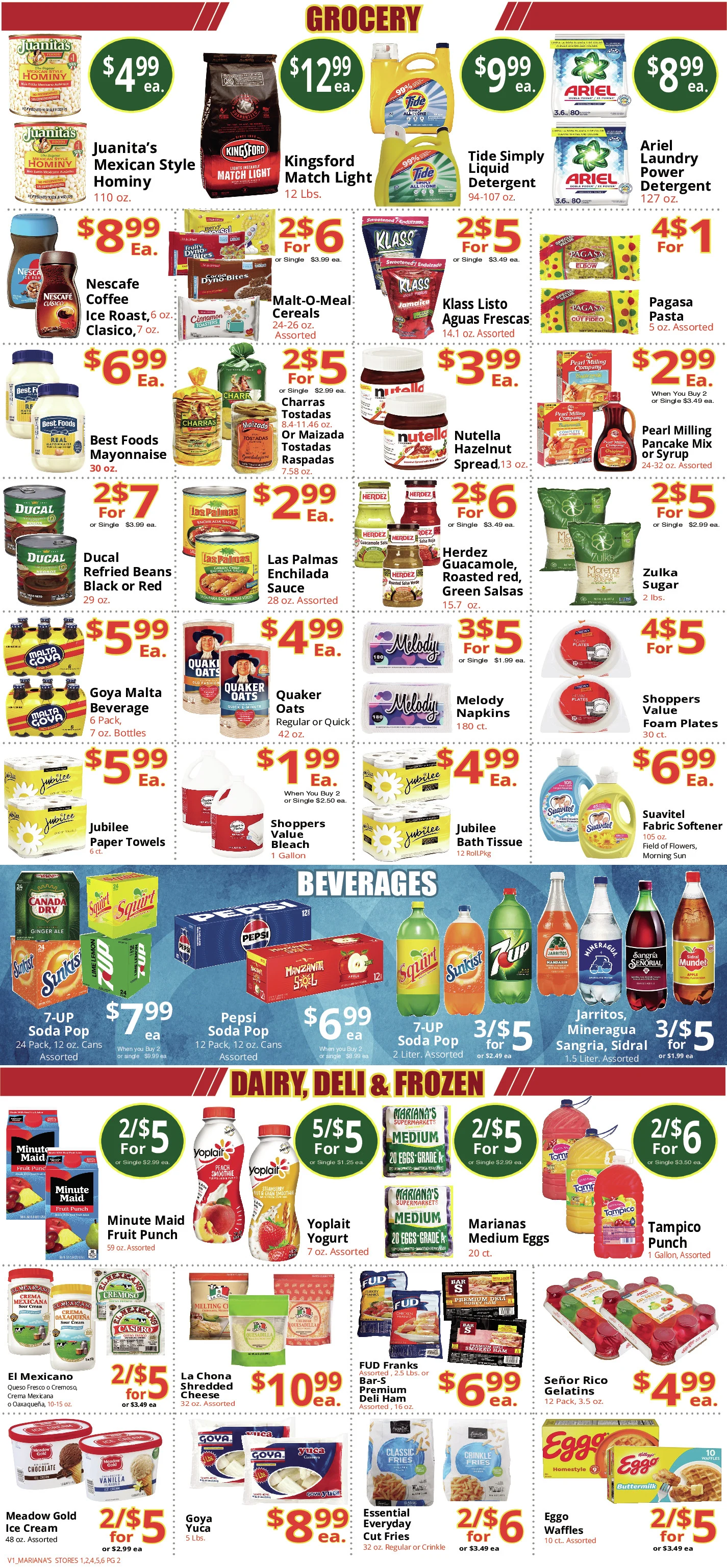 Marianas Weekly Specials | Previous Next - Page 2