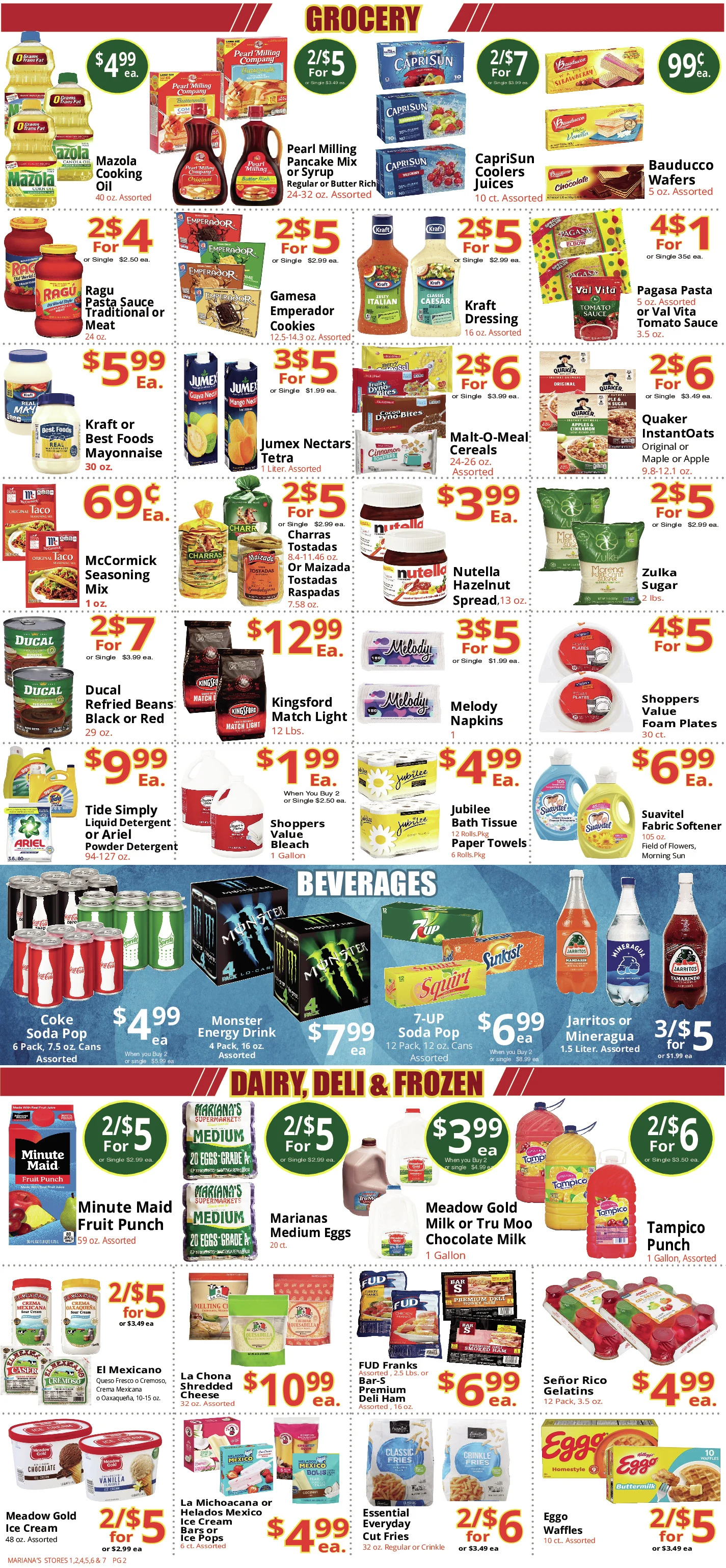 Marianas Weekly Specials | Previous Next - Page 2