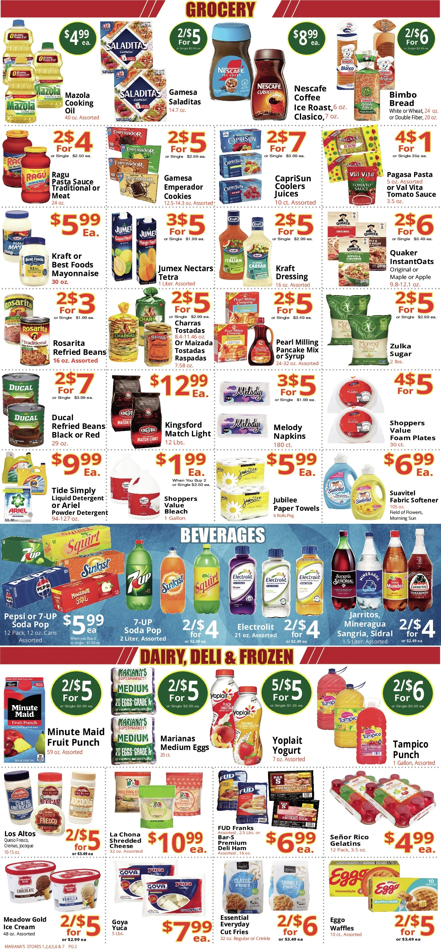 Marianas Weekly Specials | Previous Next - Page 2