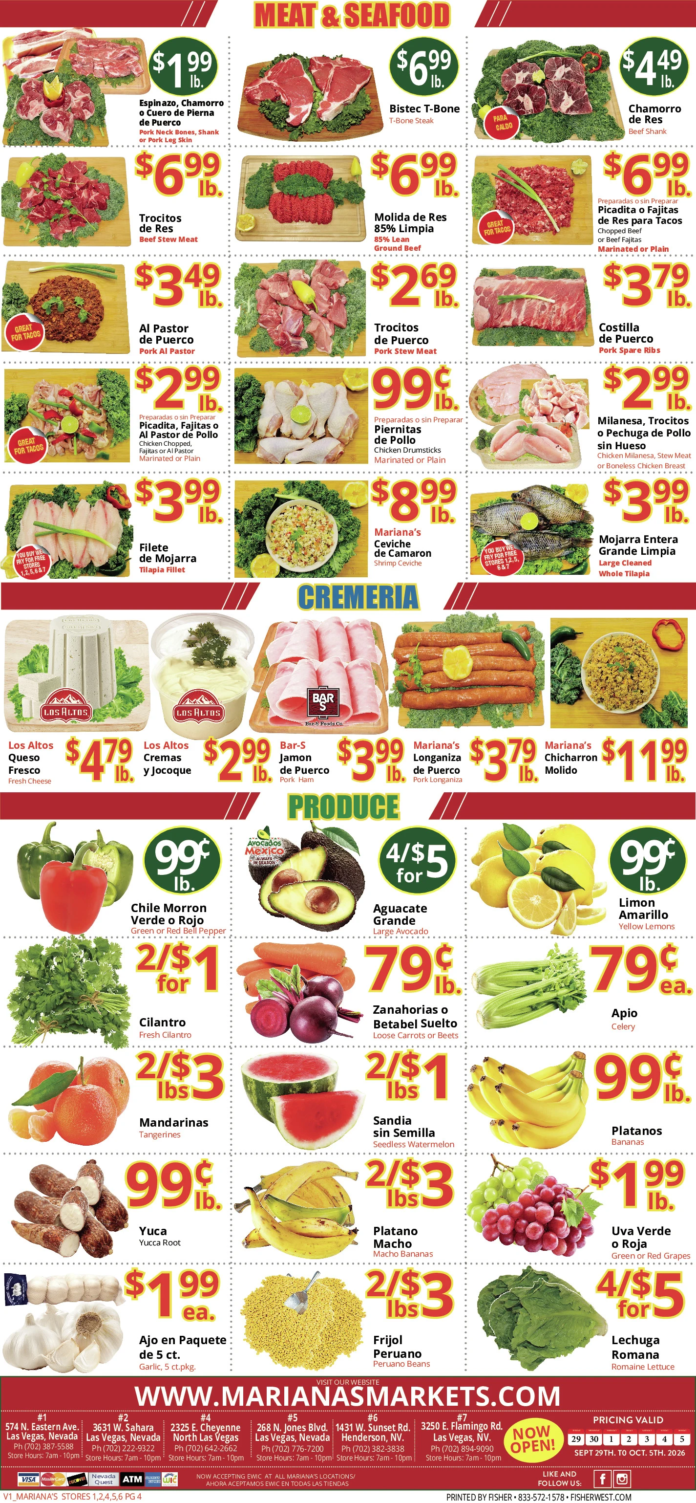Marianas Weekly Specials | Previous Next - Page 4