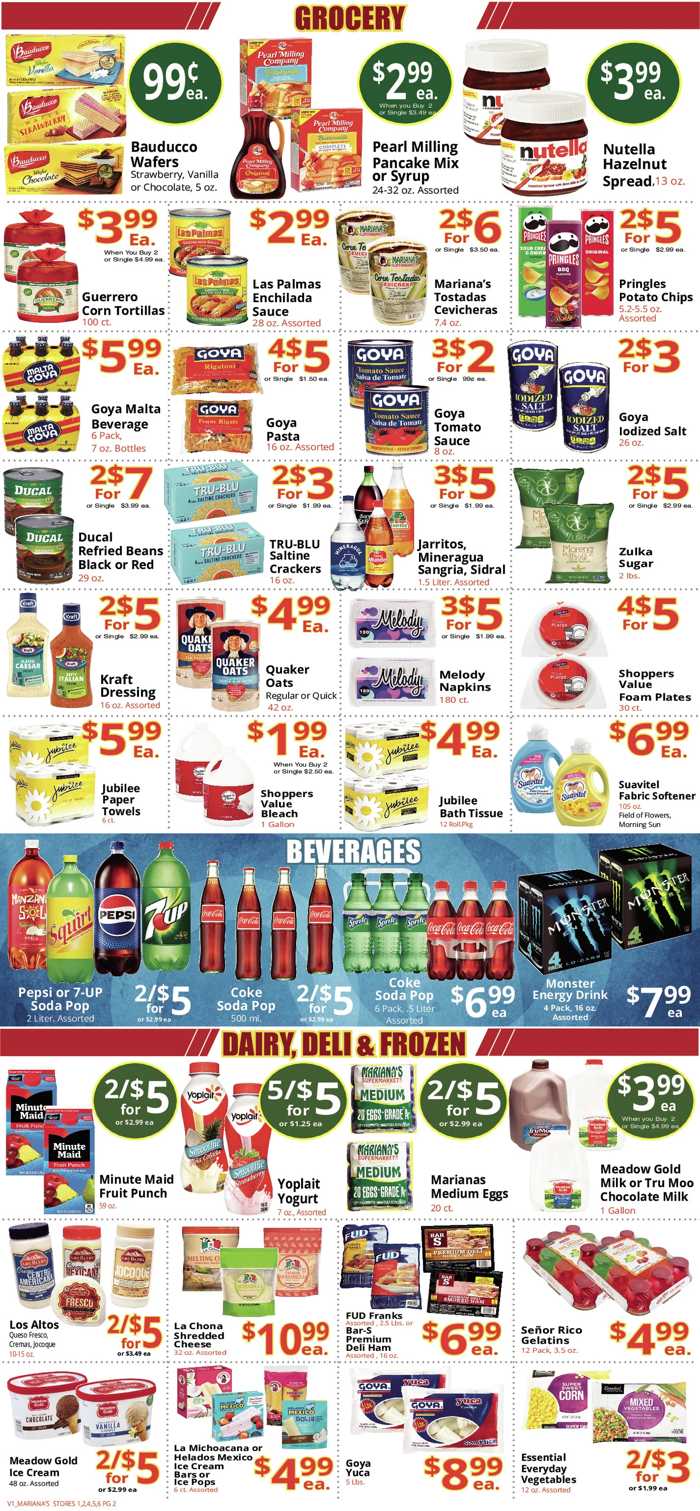 Marianas Weekly Specials | Previous Next - Page 2