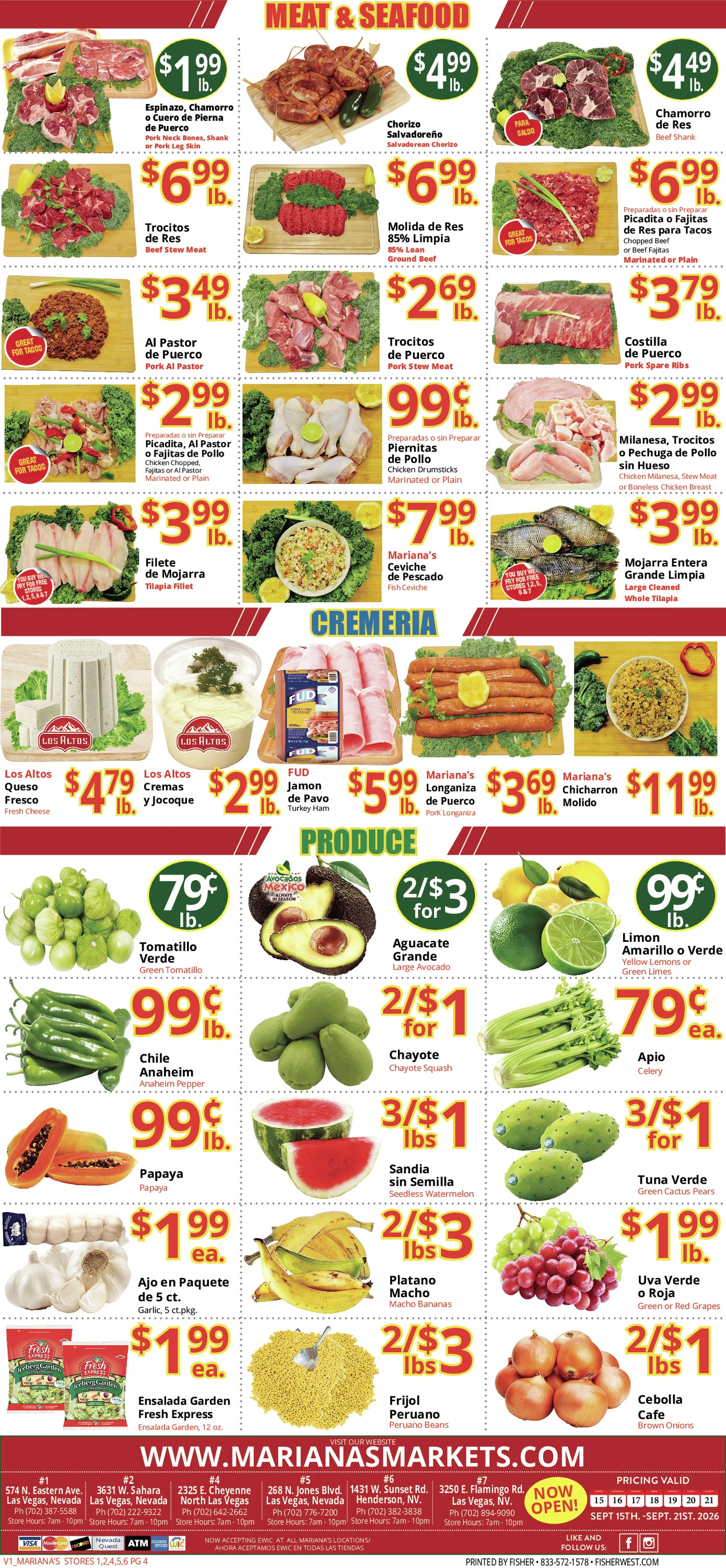 Marianas Weekly Specials | Previous Next - Page 4