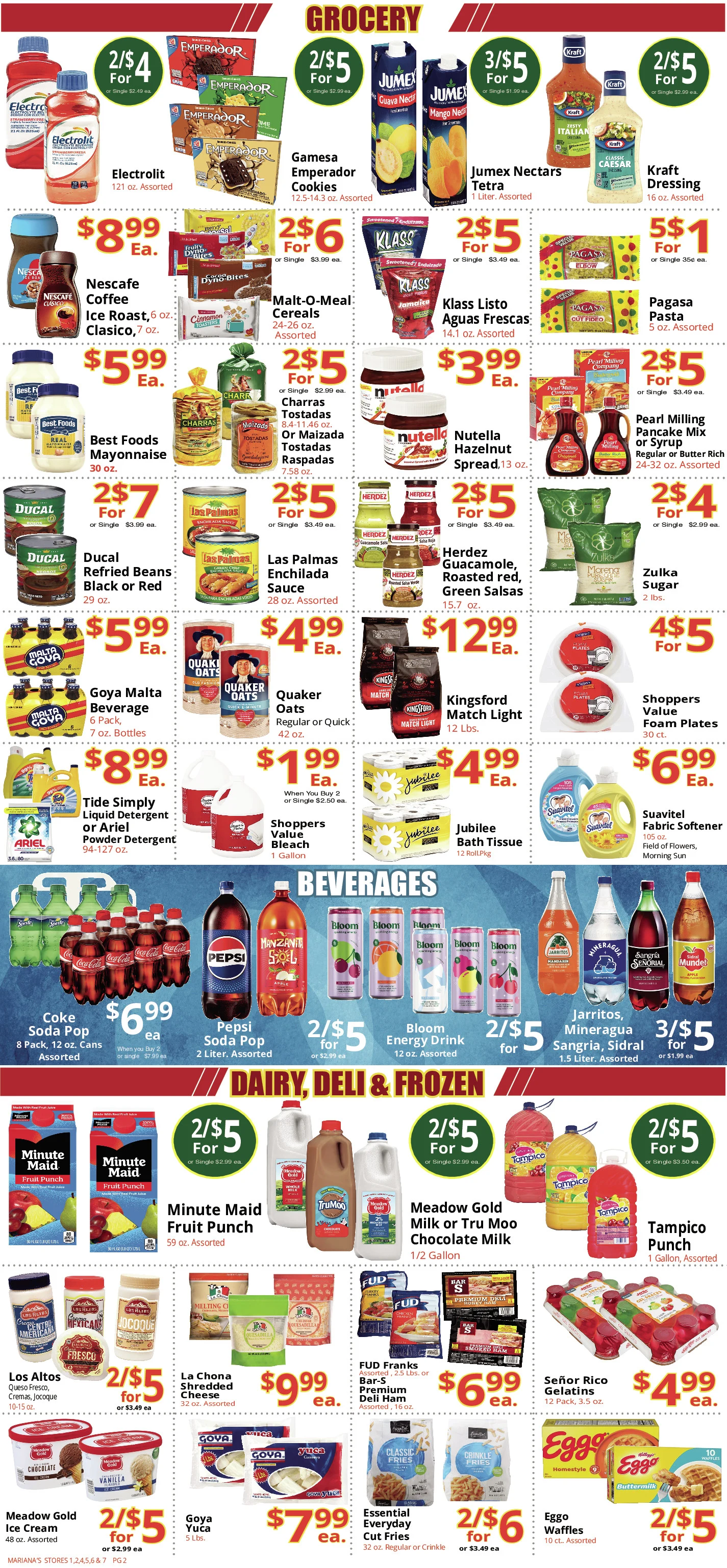 Marianas Weekly Specials | Previous Next - Page 2