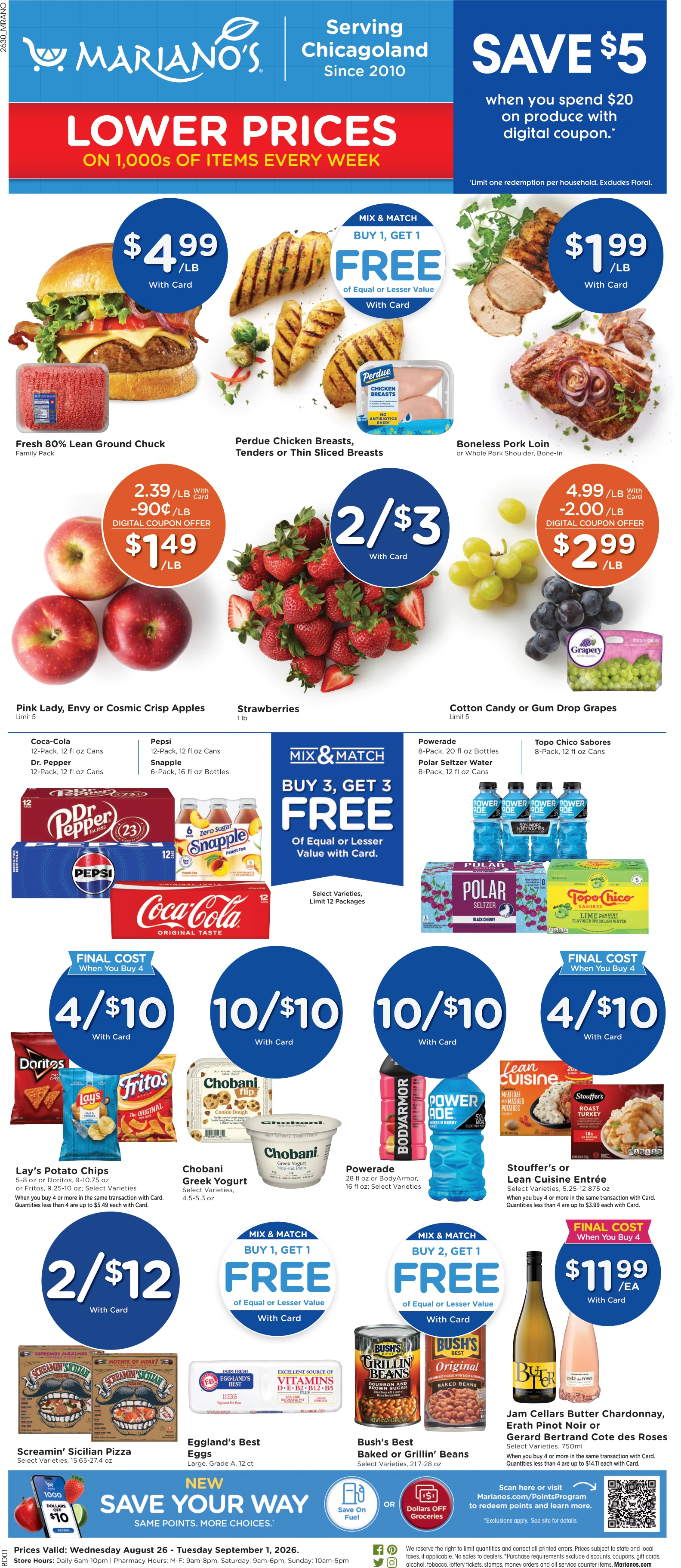 Marianos Weekly Ad - Page 1