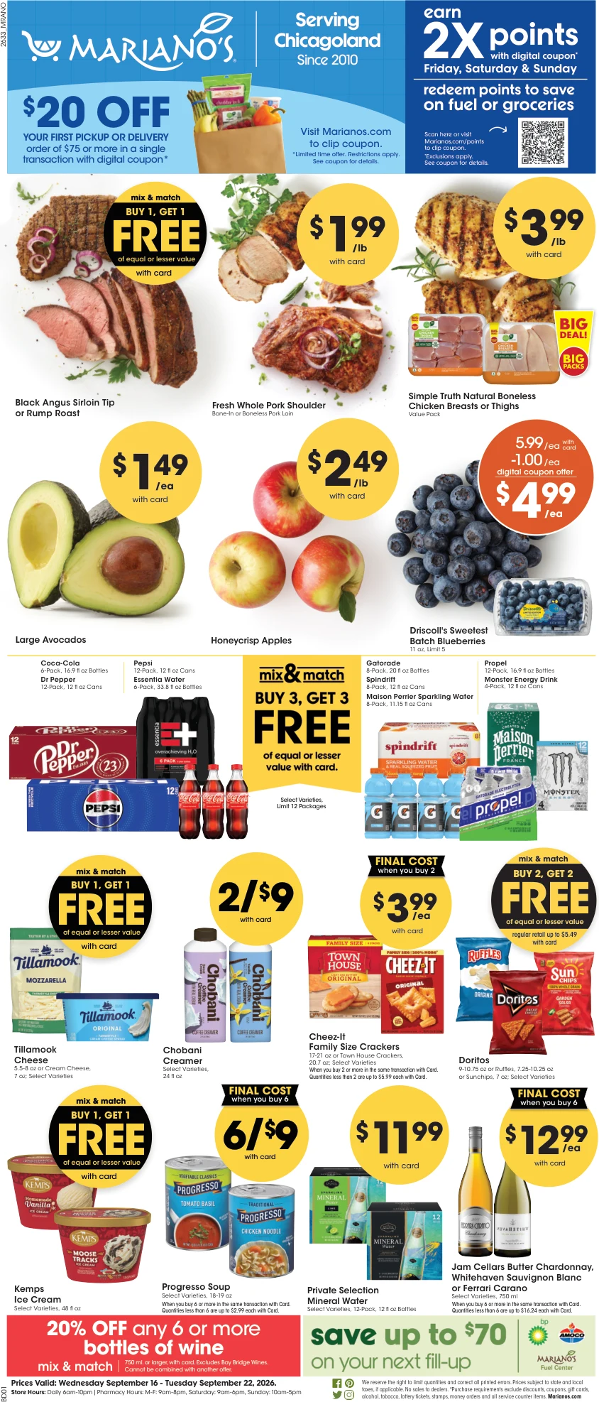 Marianos Weekly Ad - Page 1
