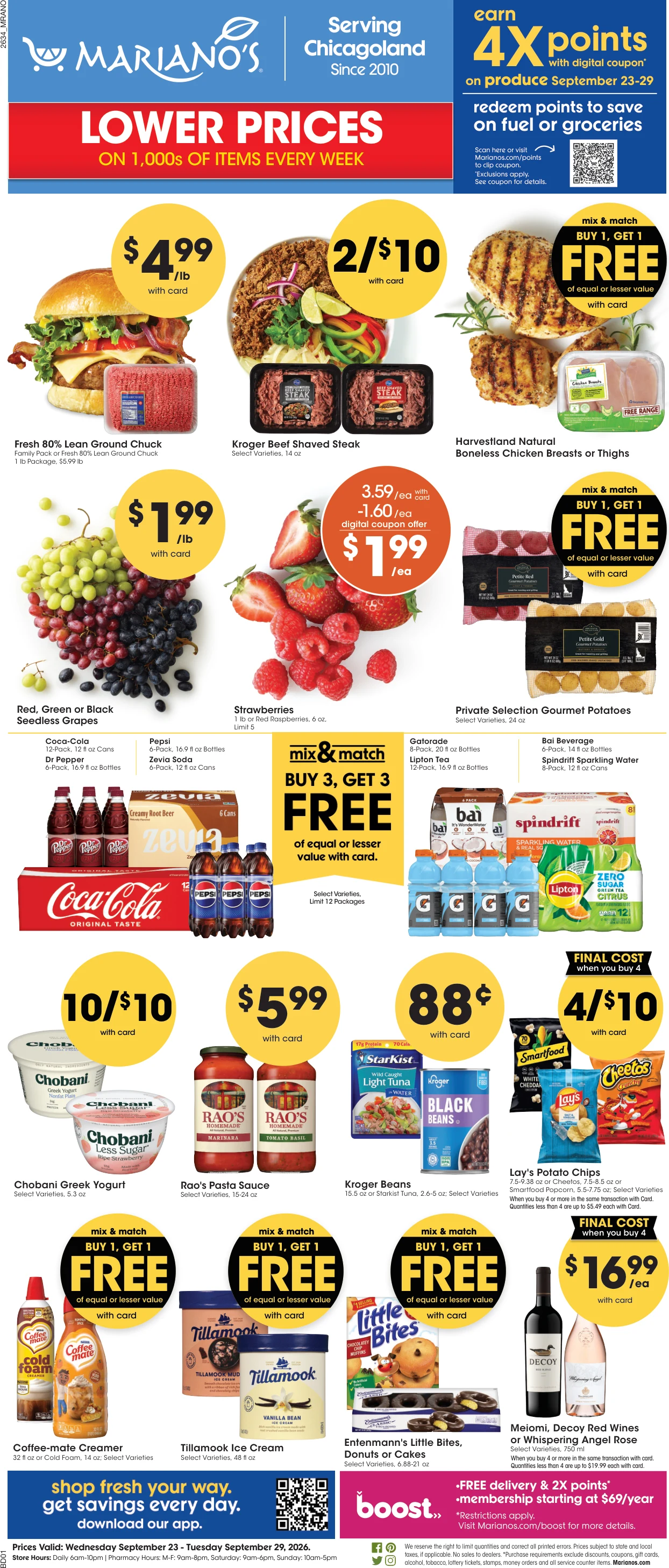 Marianos Weekly Ad - Page 1